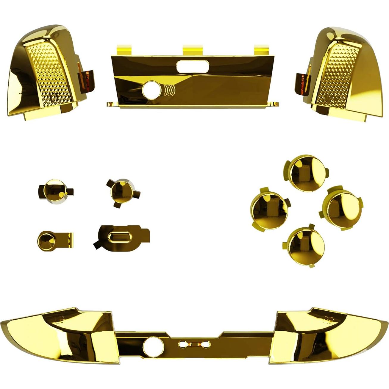 Botones de Reemplazo Cromado Dorado eXtremeRate Xbox Elite 2
