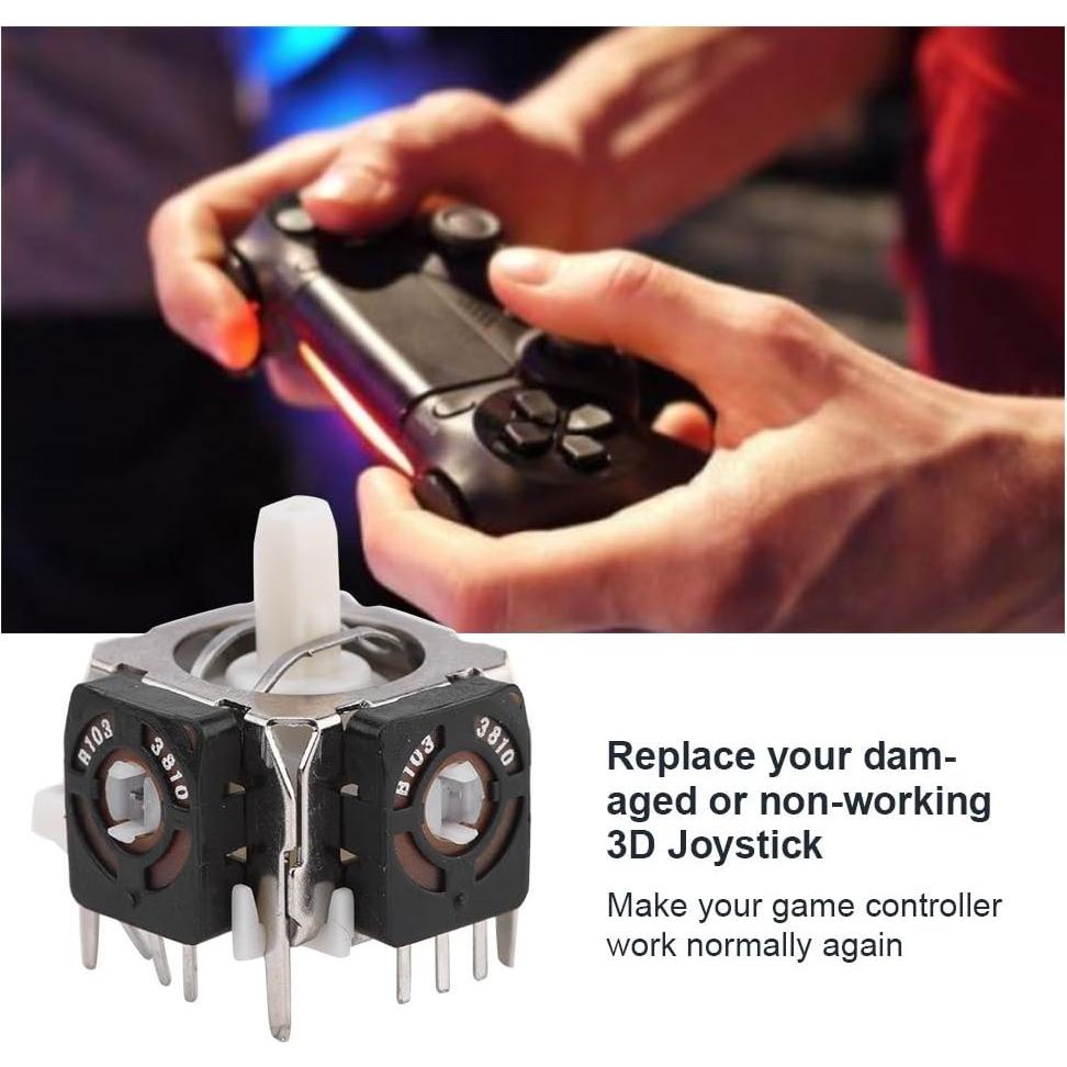 Joystick 3D FOSA 5 Pcs Reemplazo para Controlador 360