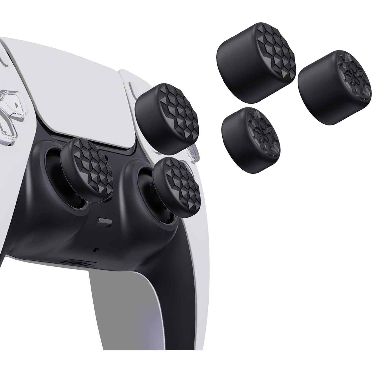 Tapas Ergonómicas PlayVital para Joysticks PS5, PS4, Xbox