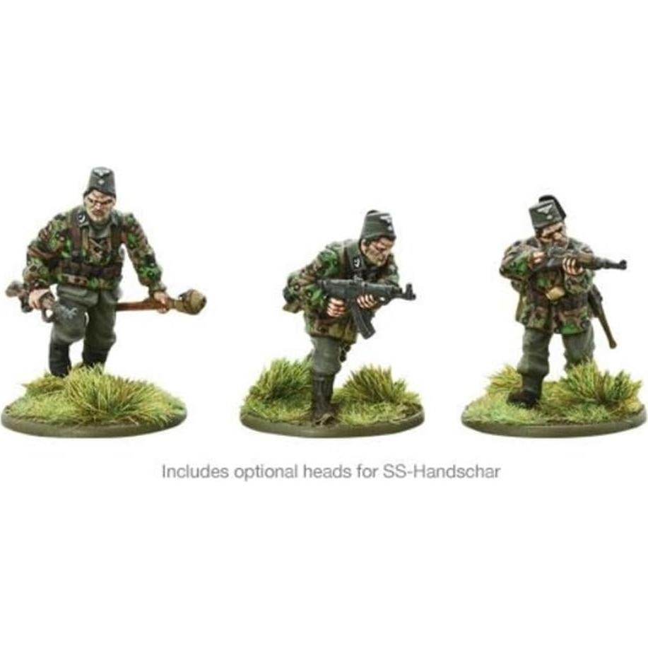 Miniaturas Waffen-SS 28mm Warlord Games - 30 figuras tácticas