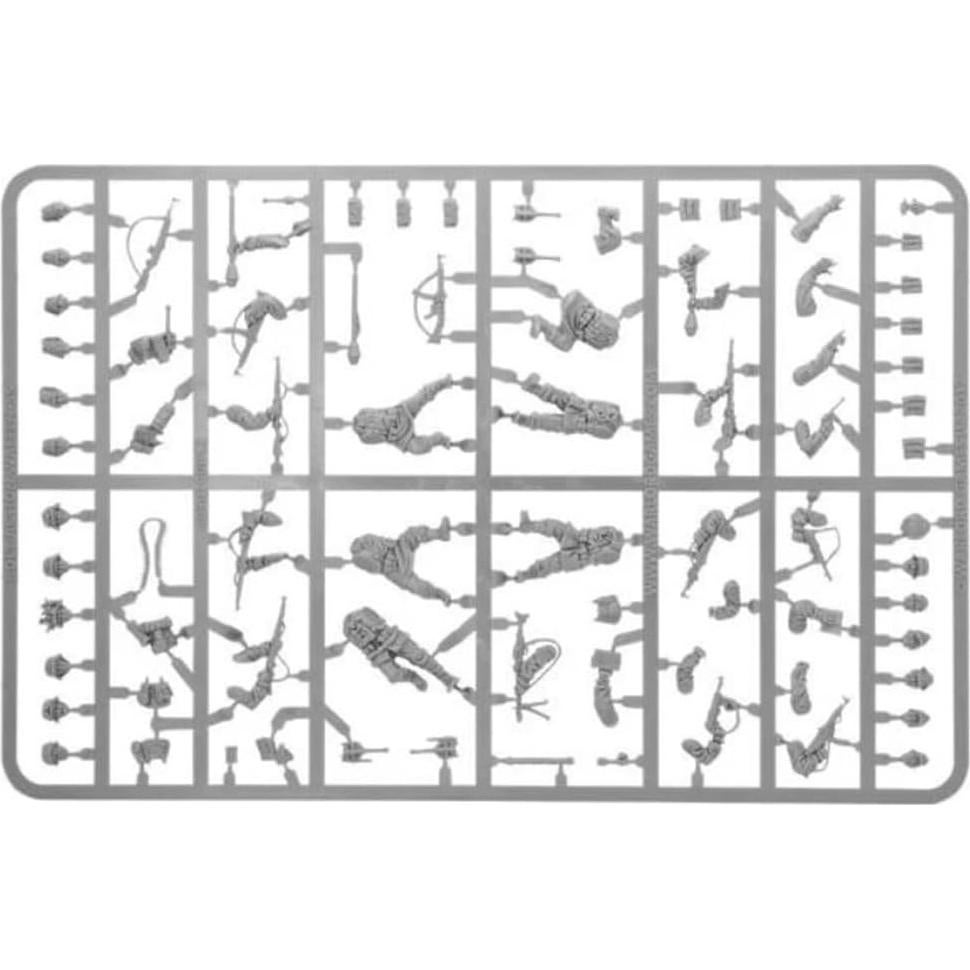 Miniaturas Waffen-SS 28mm Warlord Games - 30 figuras tácticas