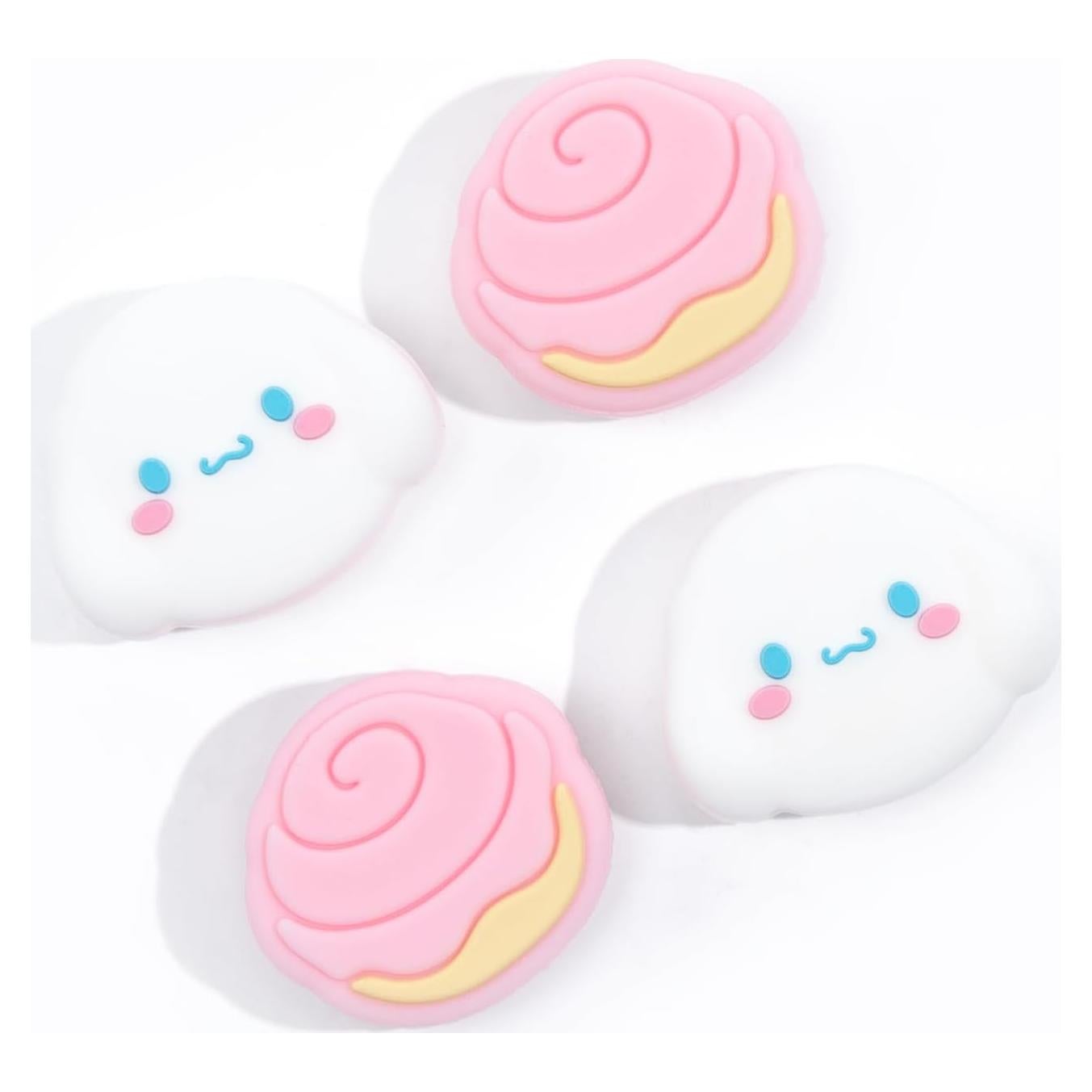 Tapa de Joystick WISHAVEN para Nintendo Switch - Pasteles y Perro