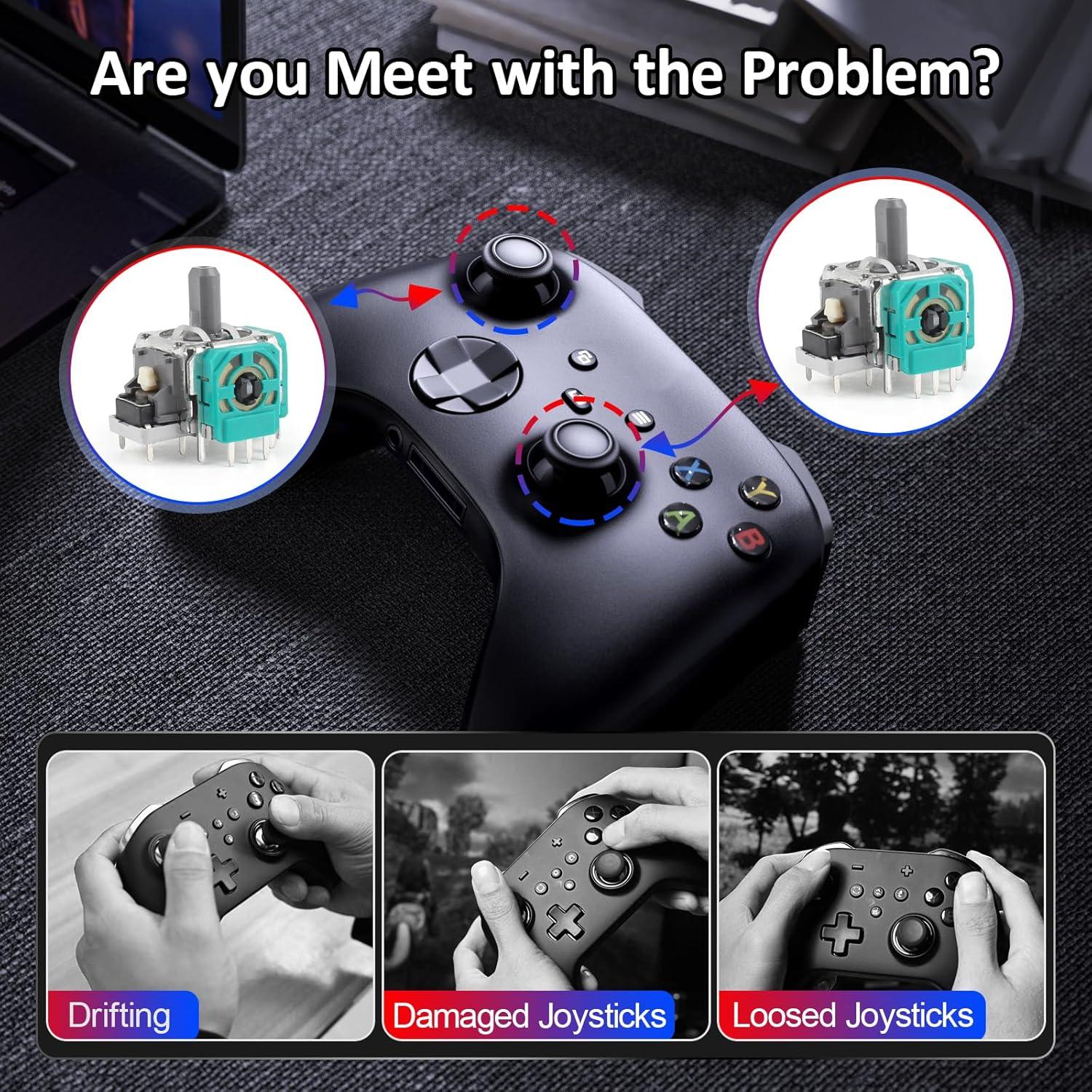 Joysticks Reemplazo Xbox One S/X 4 Piezas + Herramientas