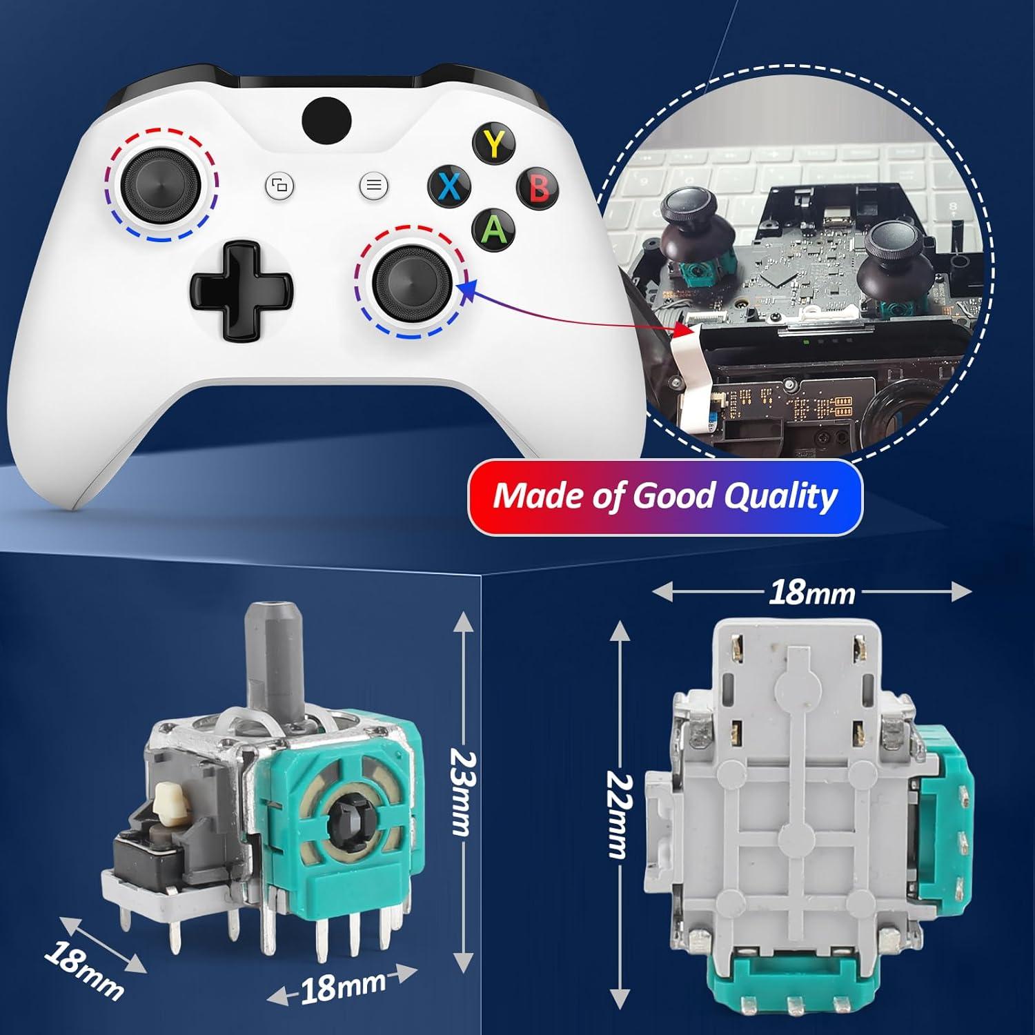 Joysticks Reemplazo Xbox One S/X 4 Piezas + Herramientas