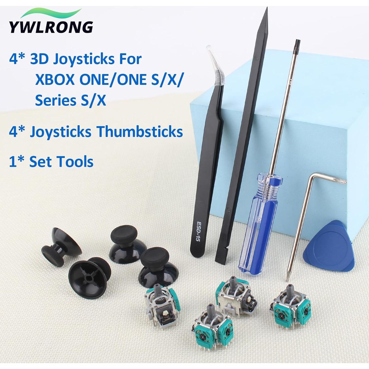 Joysticks Reemplazo Xbox One S/X 4 Piezas + Herramientas