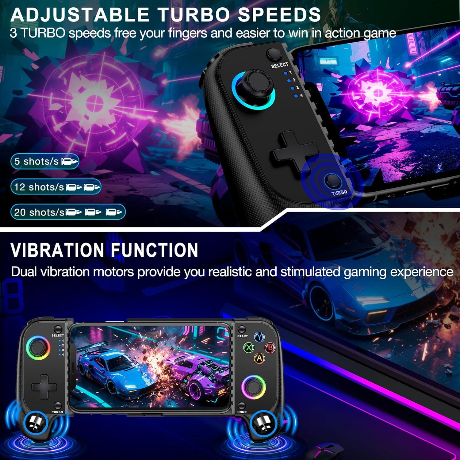 Controlador inalámbrico para iPhone/Android NinjaPlusOX