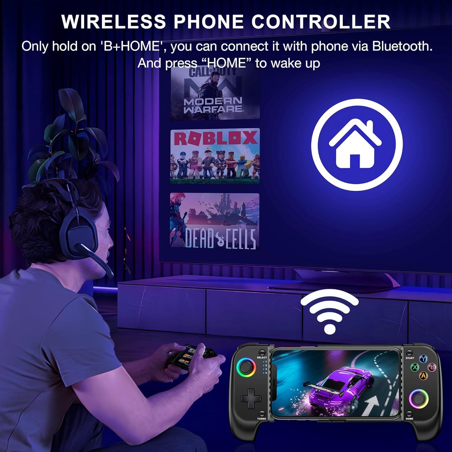 Controlador inalámbrico para iPhone/Android NinjaPlusOX