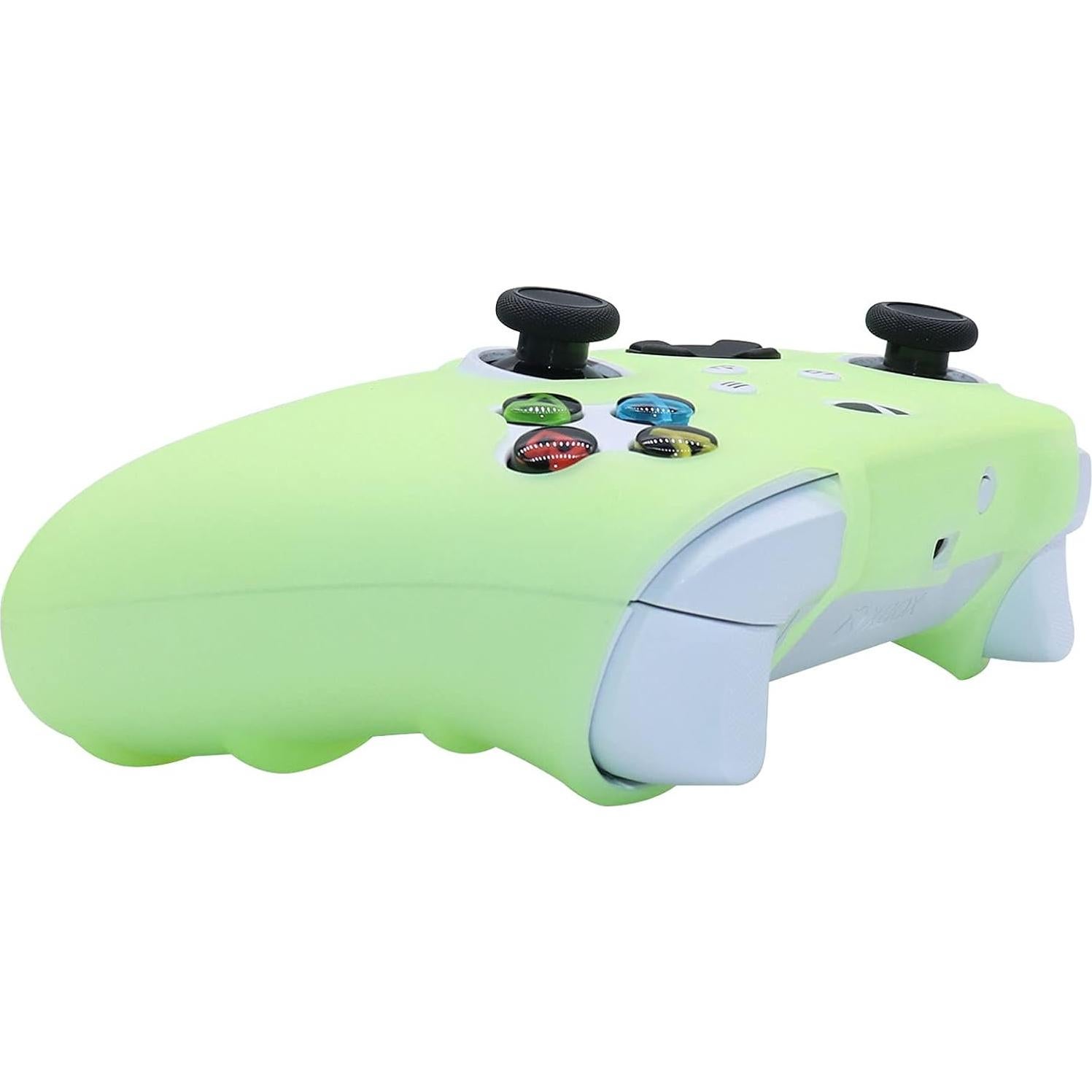 Funda de Silicona Verde Brillante para Controlador Xbox