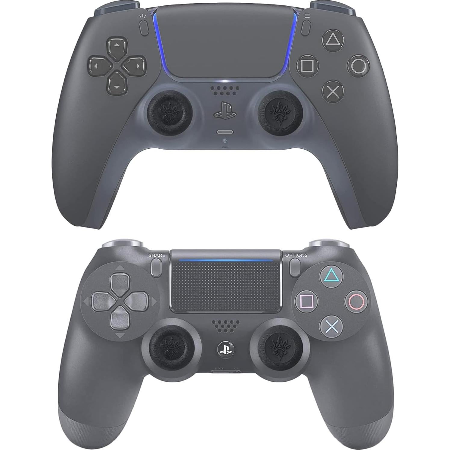 Juego de 4 Empuñaduras de Pulgar 9CDeer para Joystick PS5/PS4/Xbox