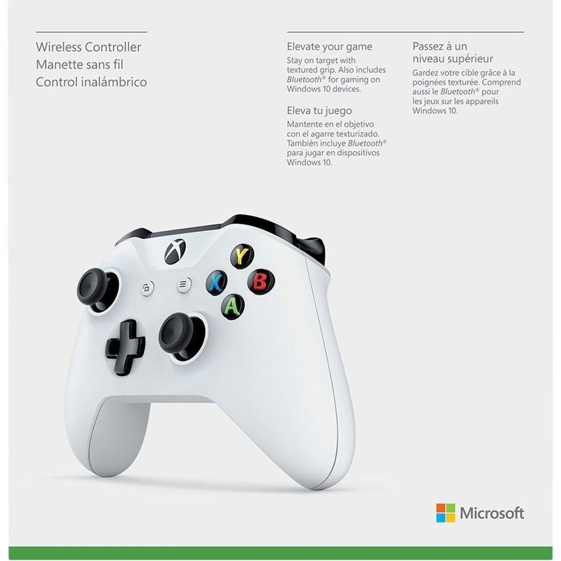 Controlador Inalámbrico Microsoft Xbox One Blanco Renovado