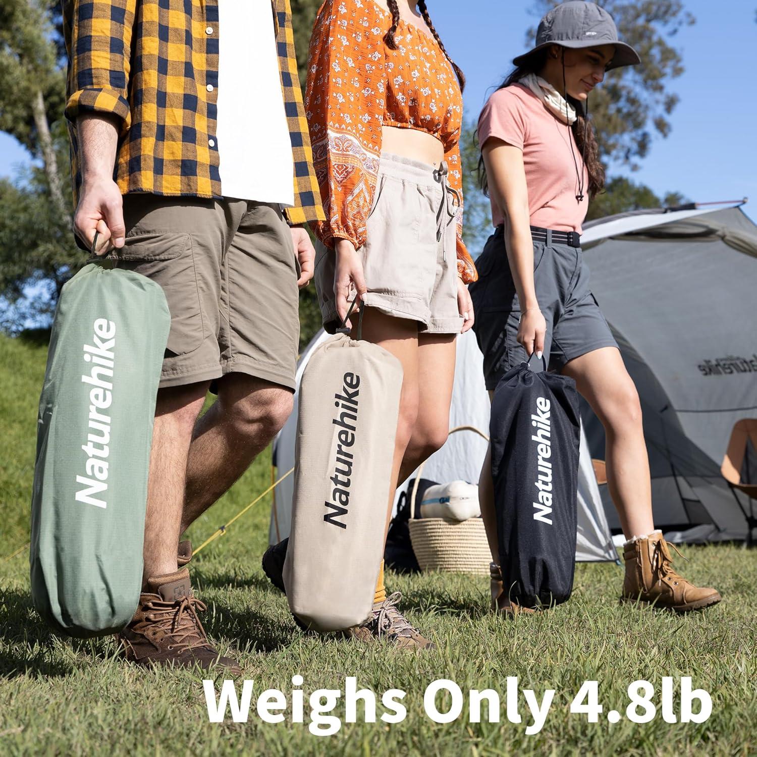 Cama de Camping Naturehike GreenWild Plegable 2,18 kg 330 lbs