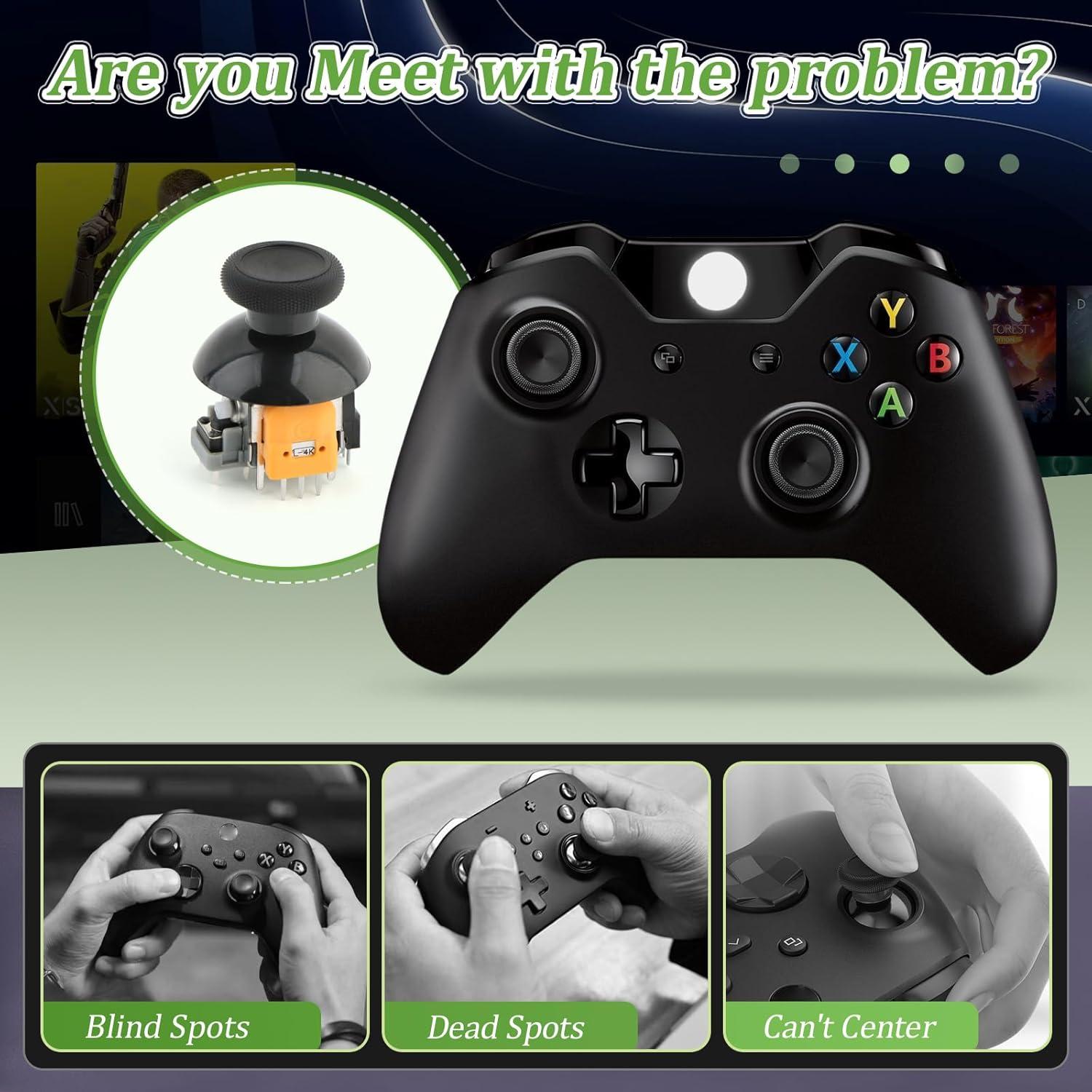 Joystick 3D YWLRONG para Xbox One S/X - Reemplazo Efecto Hall