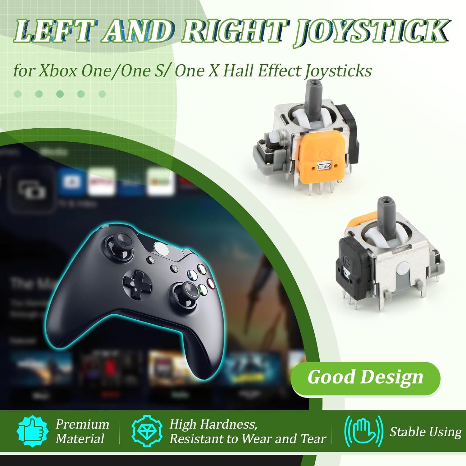 Joystick 3D YWLRONG para Xbox One S/X - Reemplazo Efecto Hall