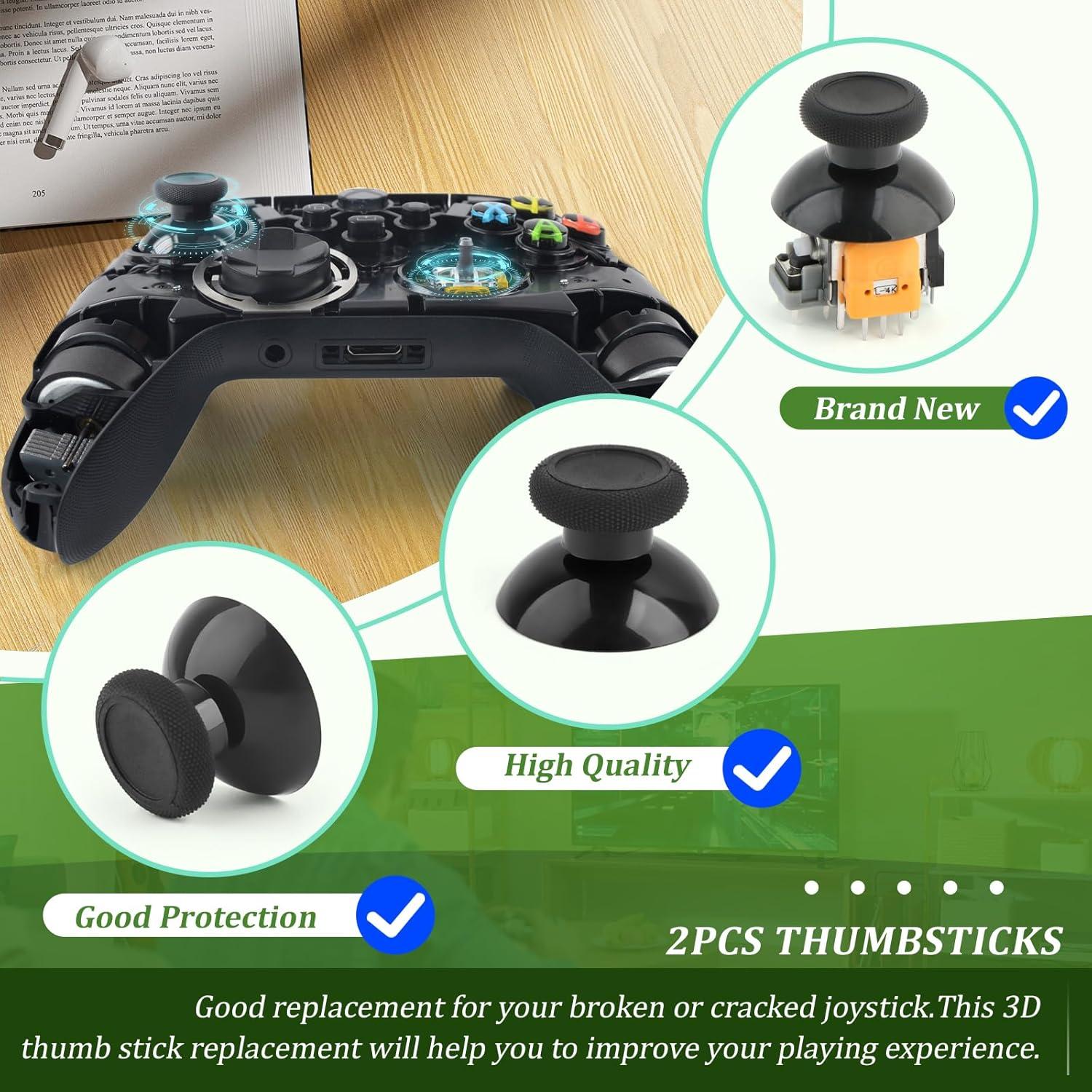 Joystick 3D YWLRONG para Xbox One S/X - Reemplazo Efecto Hall