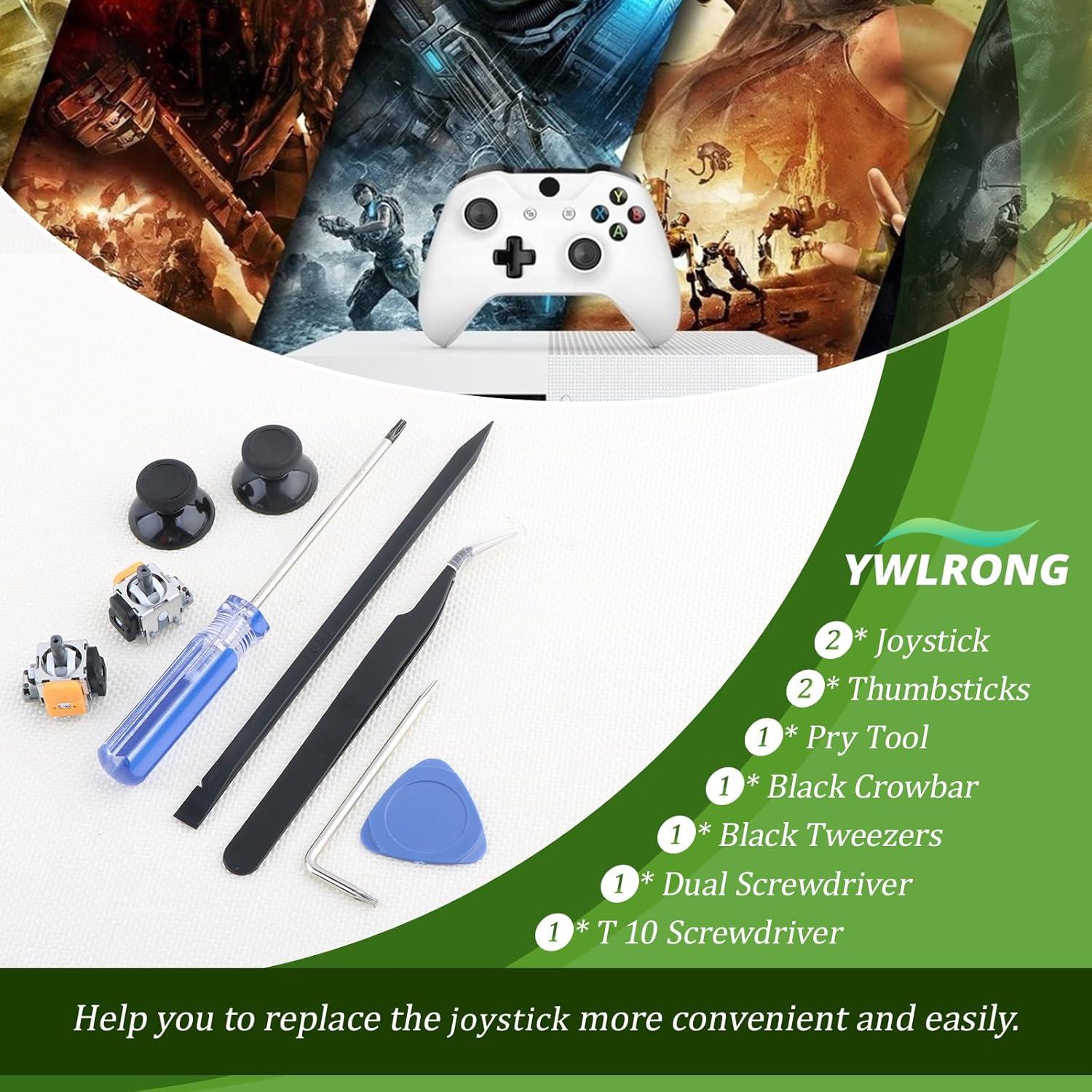 Joystick 3D YWLRONG para Xbox One S/X - Reemplazo Efecto Hall