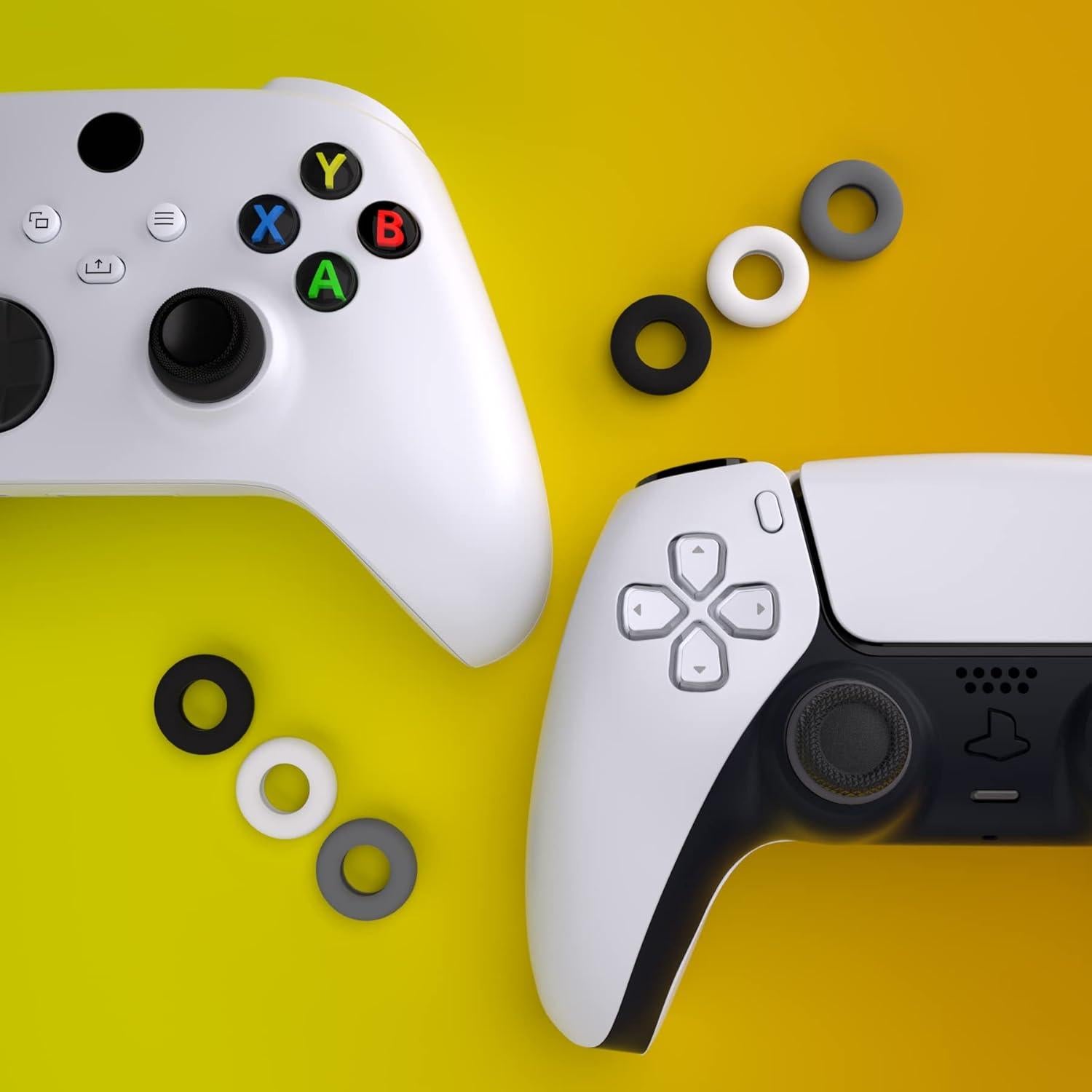 Anillos de Precisión de Silicona PlayVital para Joysticks - 6 Piezas