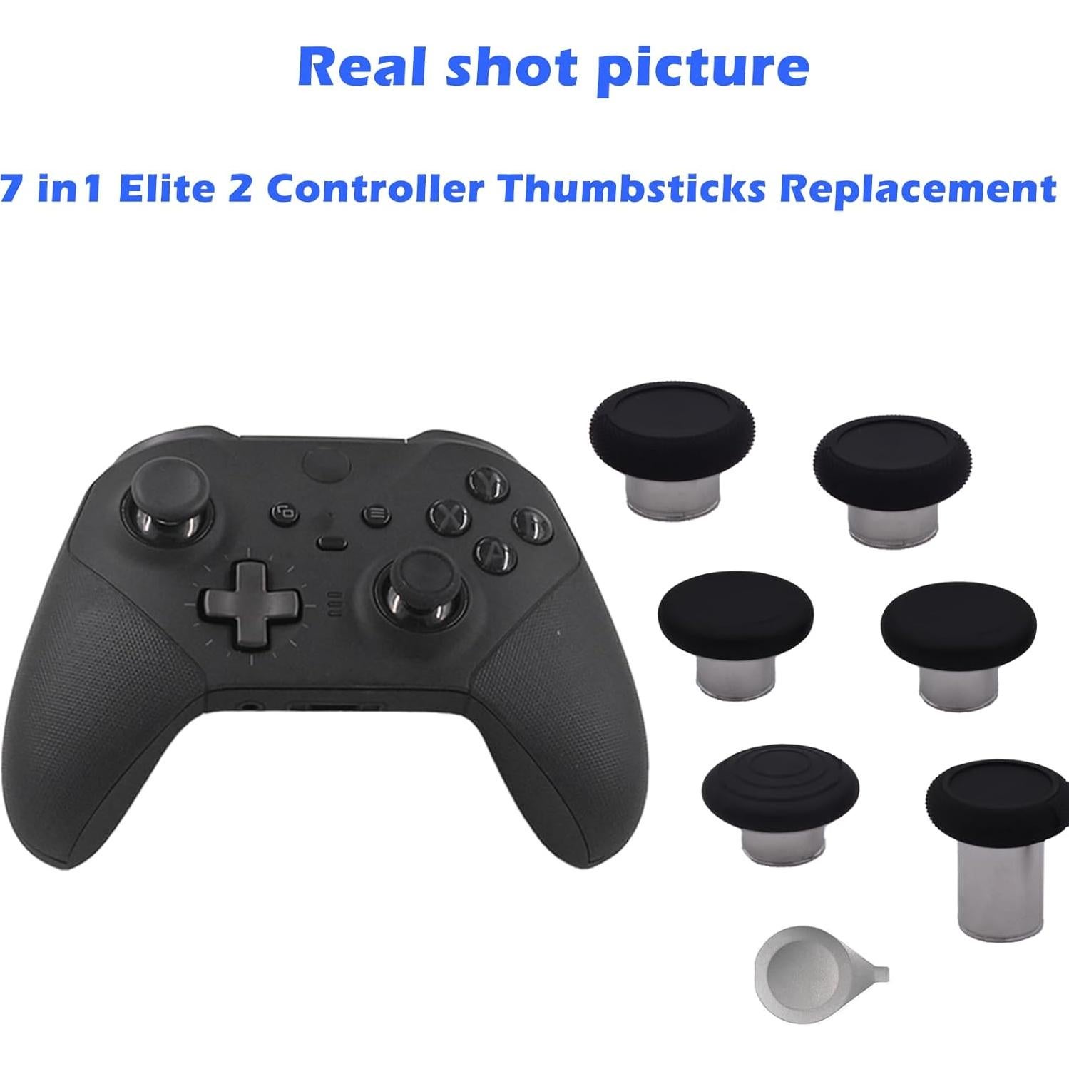 Thumbsticks Reemplazo Peixiong para Xbox Elite 2 7 en 1