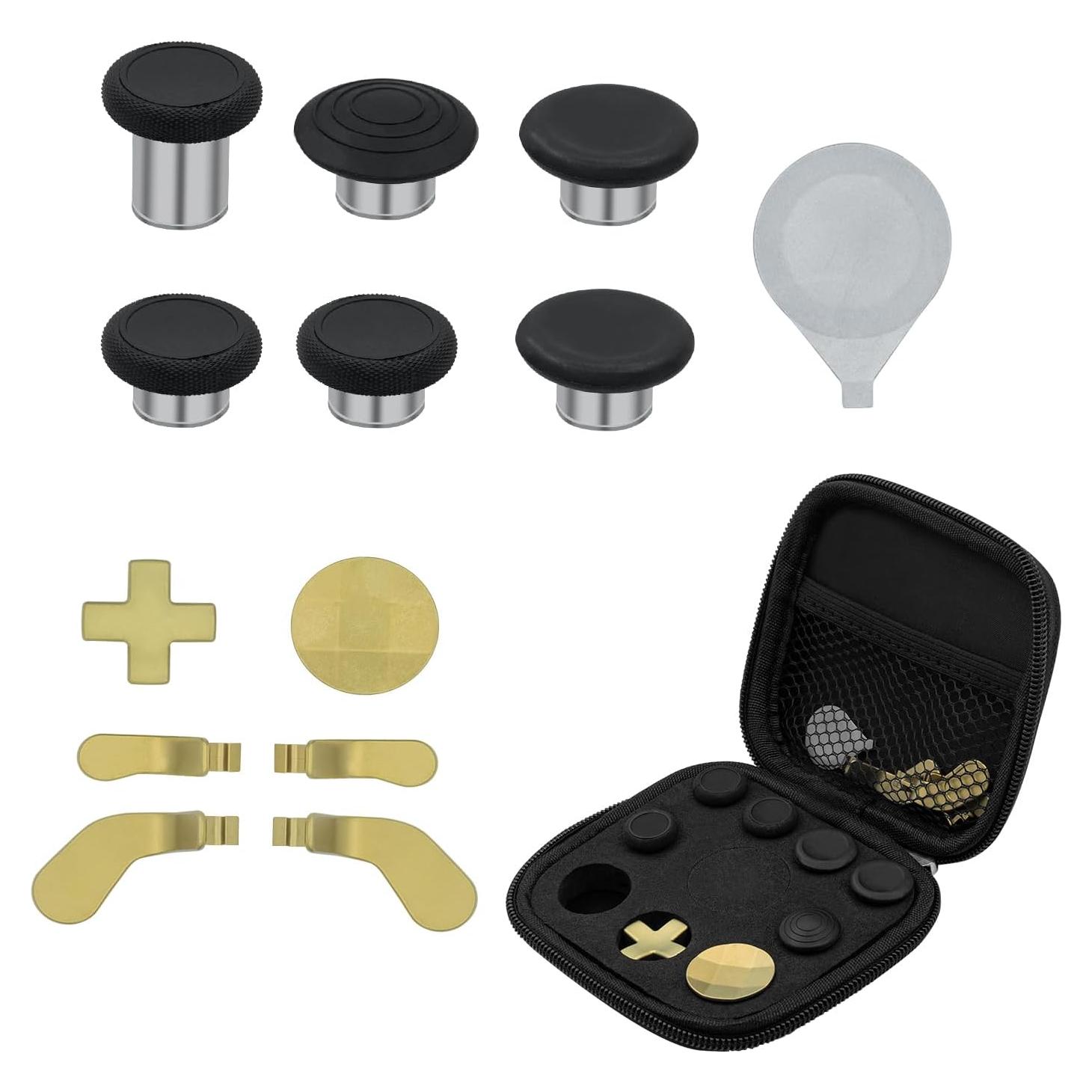 Mcbazel 13 en 1 Joysticks y Paddles para Xbox Elite 2 - Oro