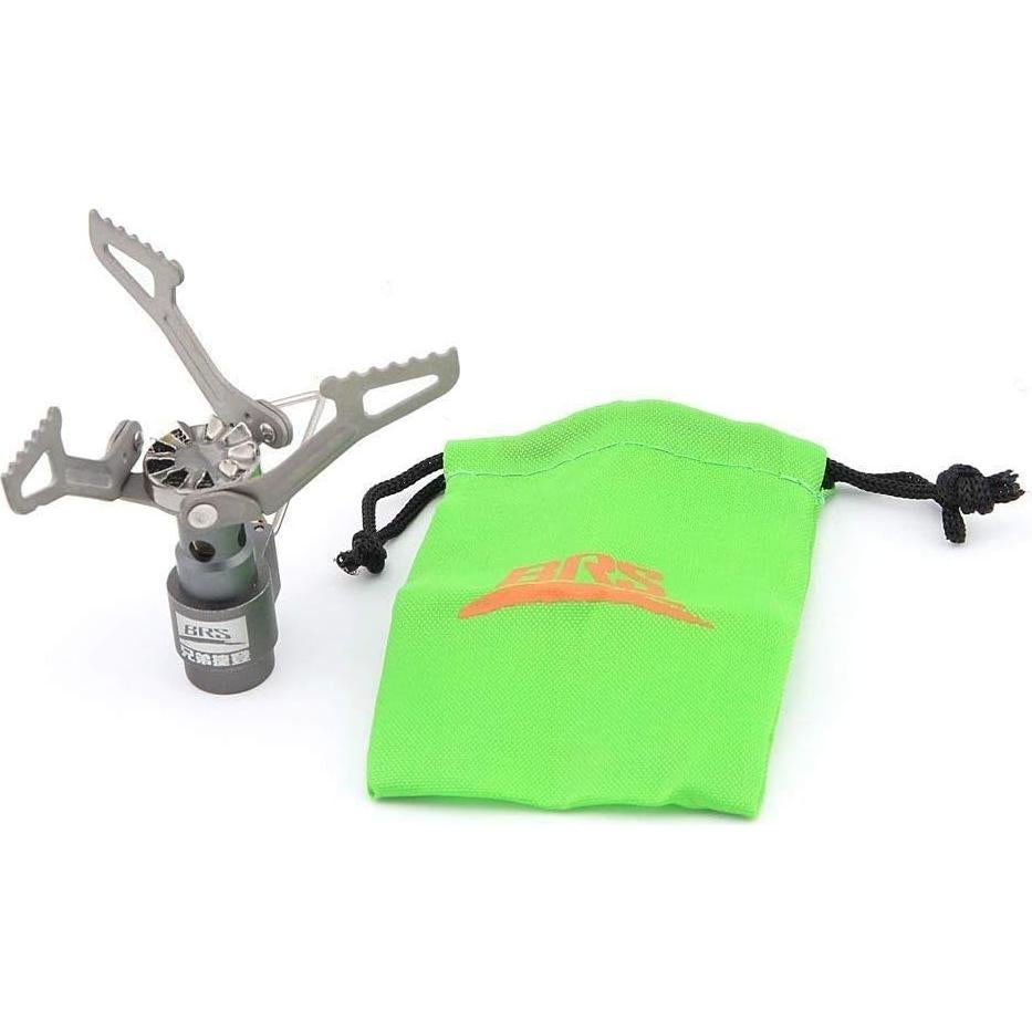 Estufa de Gas BRS BRS-3000T Ultra Ligera 25g para Camping