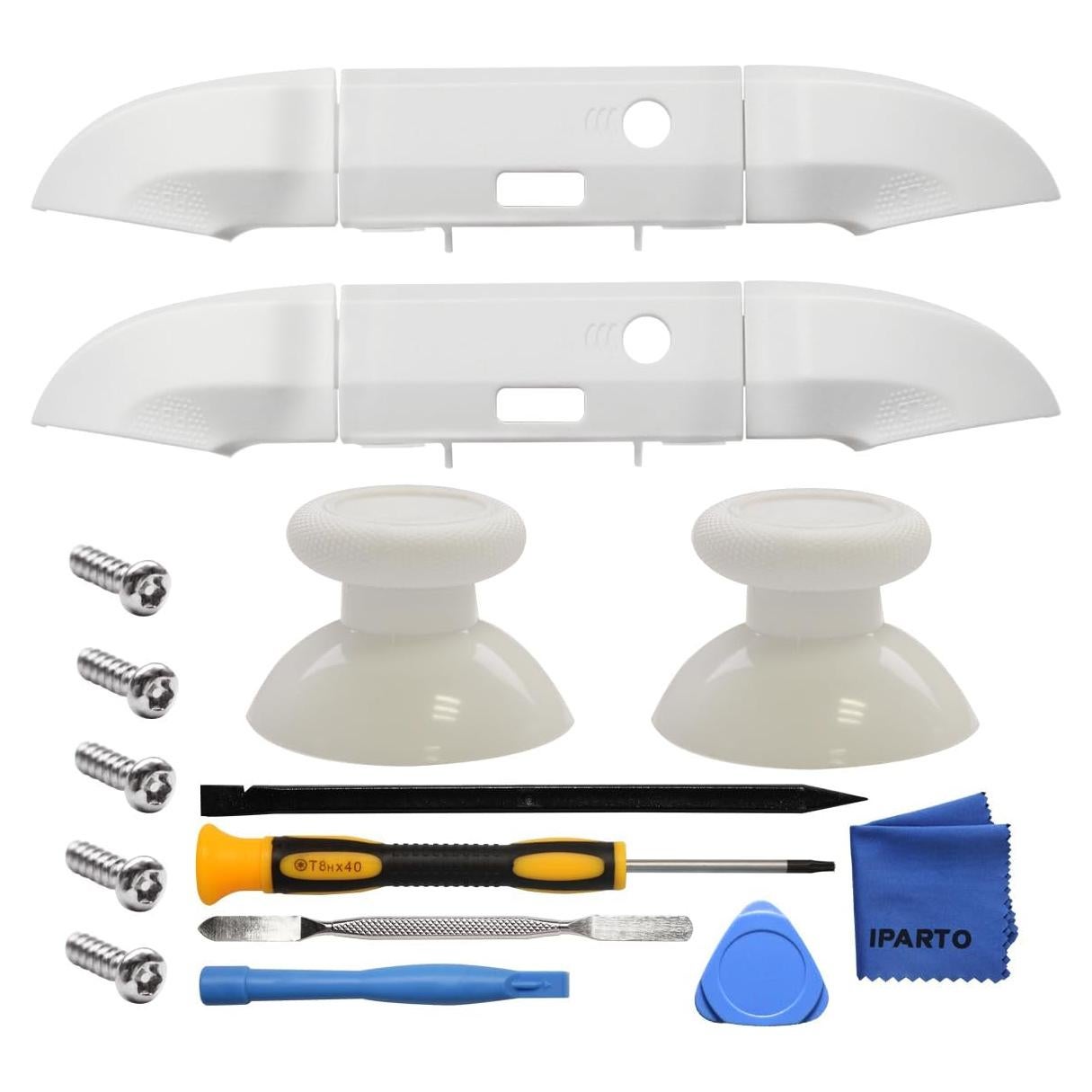 Botones de Reemplazo Xbox Series X/S iParto Blancos