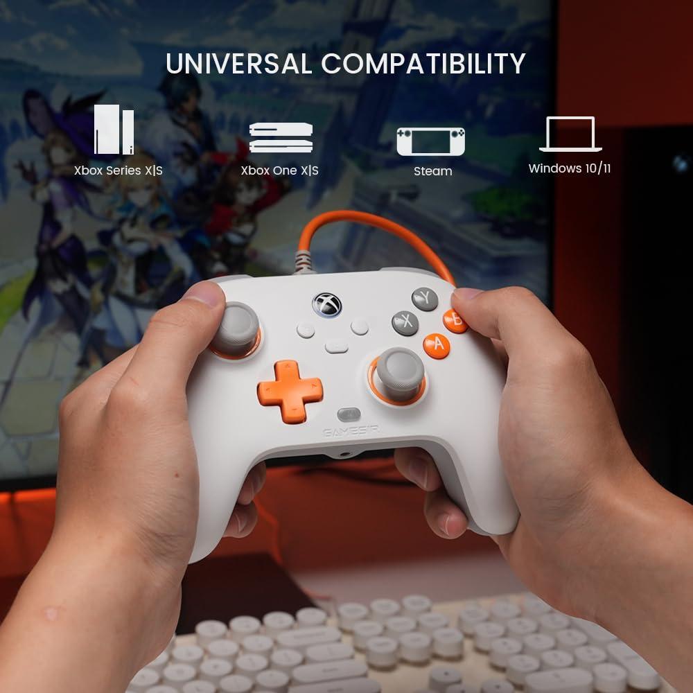 GameSir T7 Controlador Cableado para Xbox y PC - Blanco