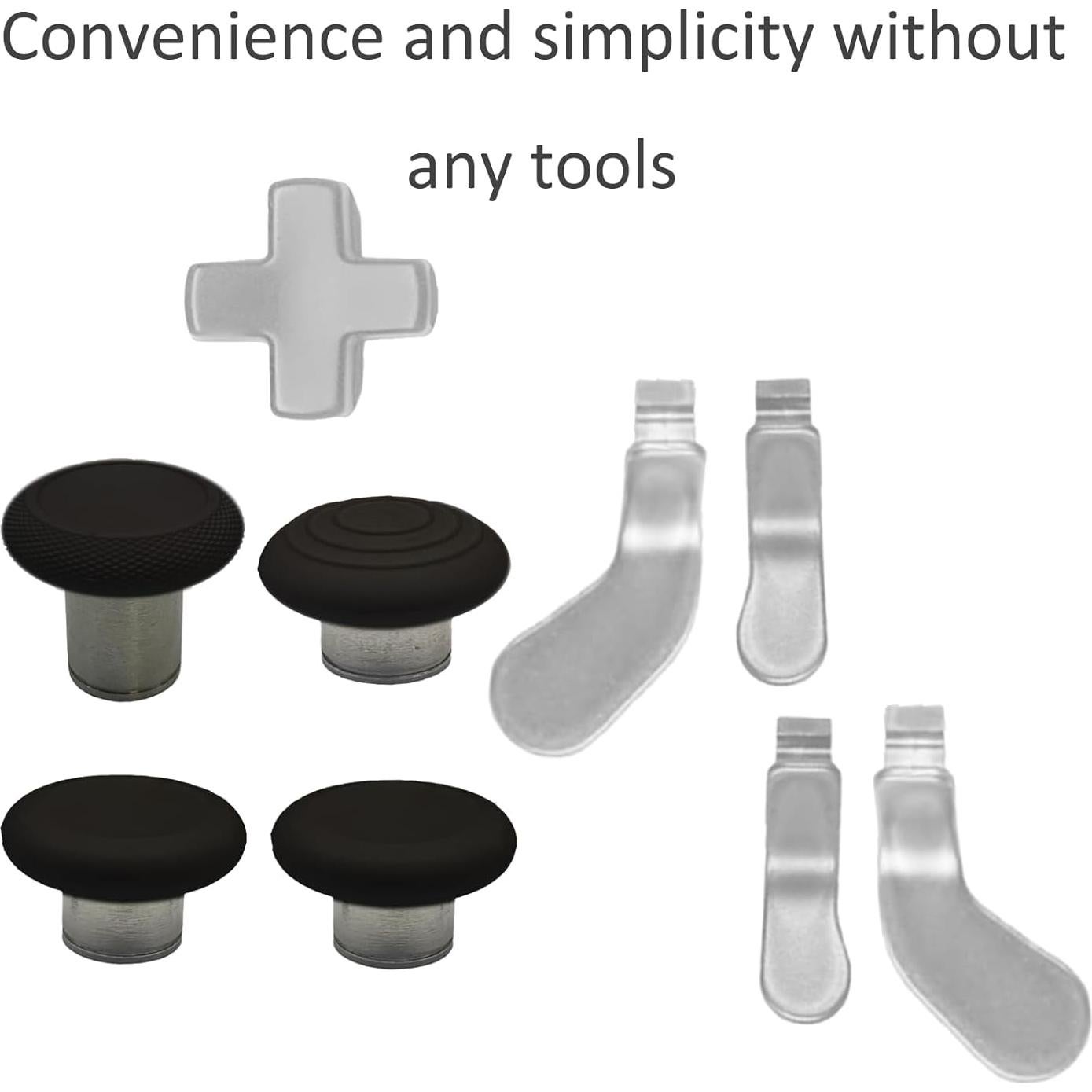 Kit 9 en 1 Paddles y Joysticks para Xbox Elite Series 2