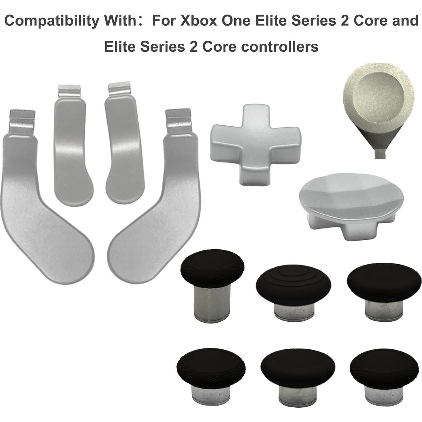 Kit 13 en 1 Accesorios Xbox Elite Series 2 Core Plata