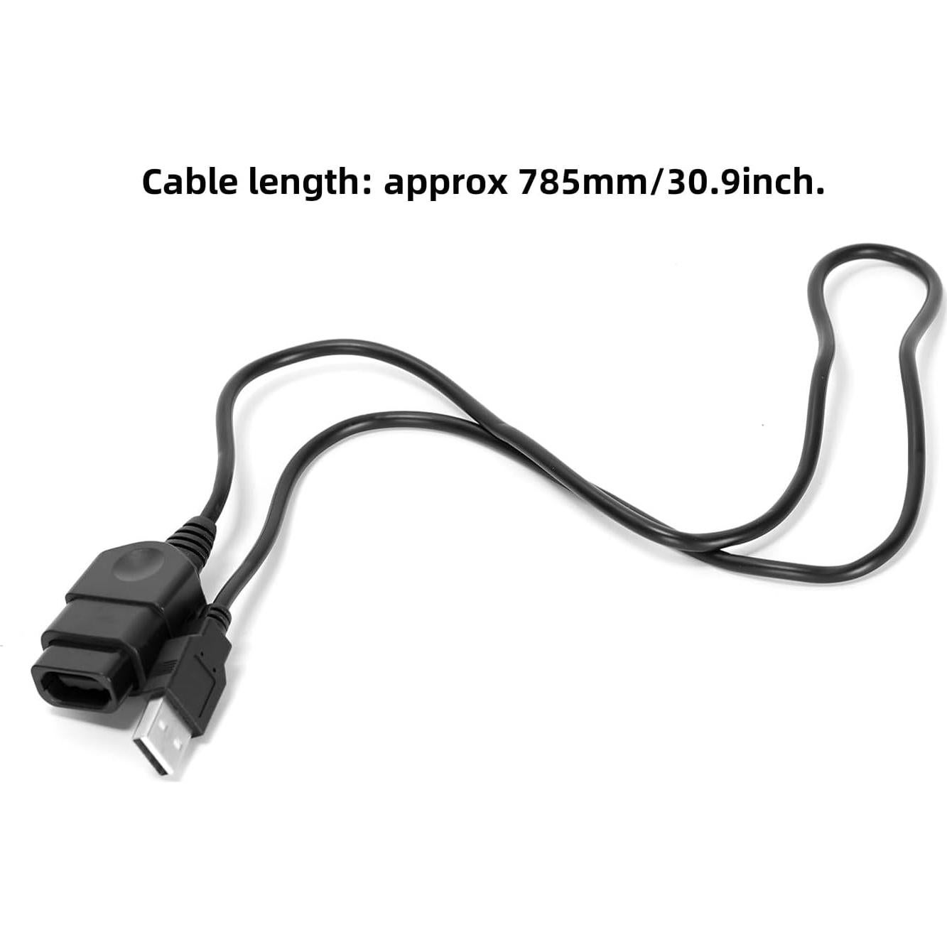 Cable Adaptador USB Ruimou 2pcs 78.5cm para Xbox Gen.1
