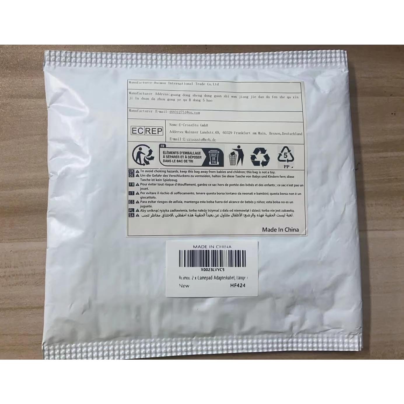 Cable Adaptador USB Ruimou 2pcs 78.5cm para Xbox Gen.1