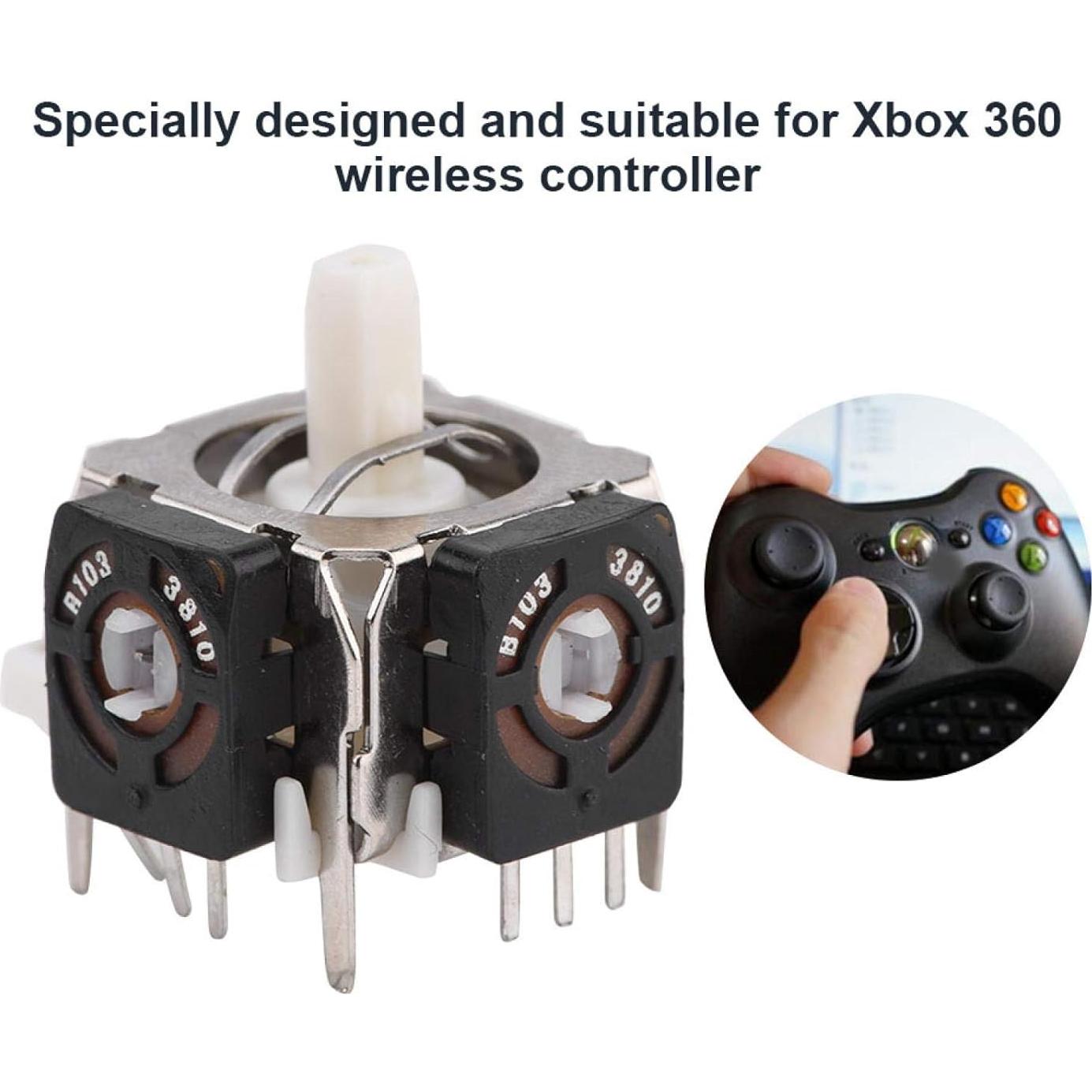 Paquete de 5 Joysticks Analógicos 3D para Controlador 360