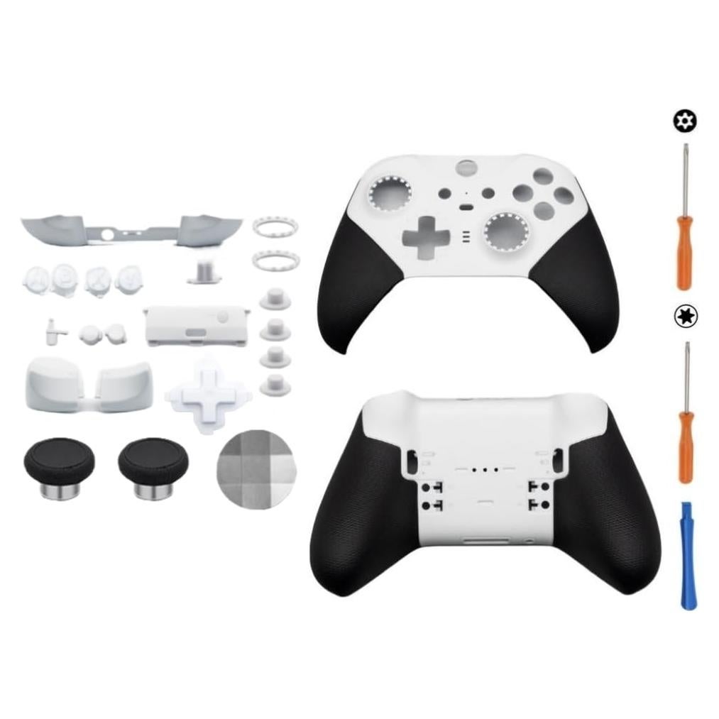 Kit de repuesto Xbox Elite Series 2 - Carcasa y botones blancos