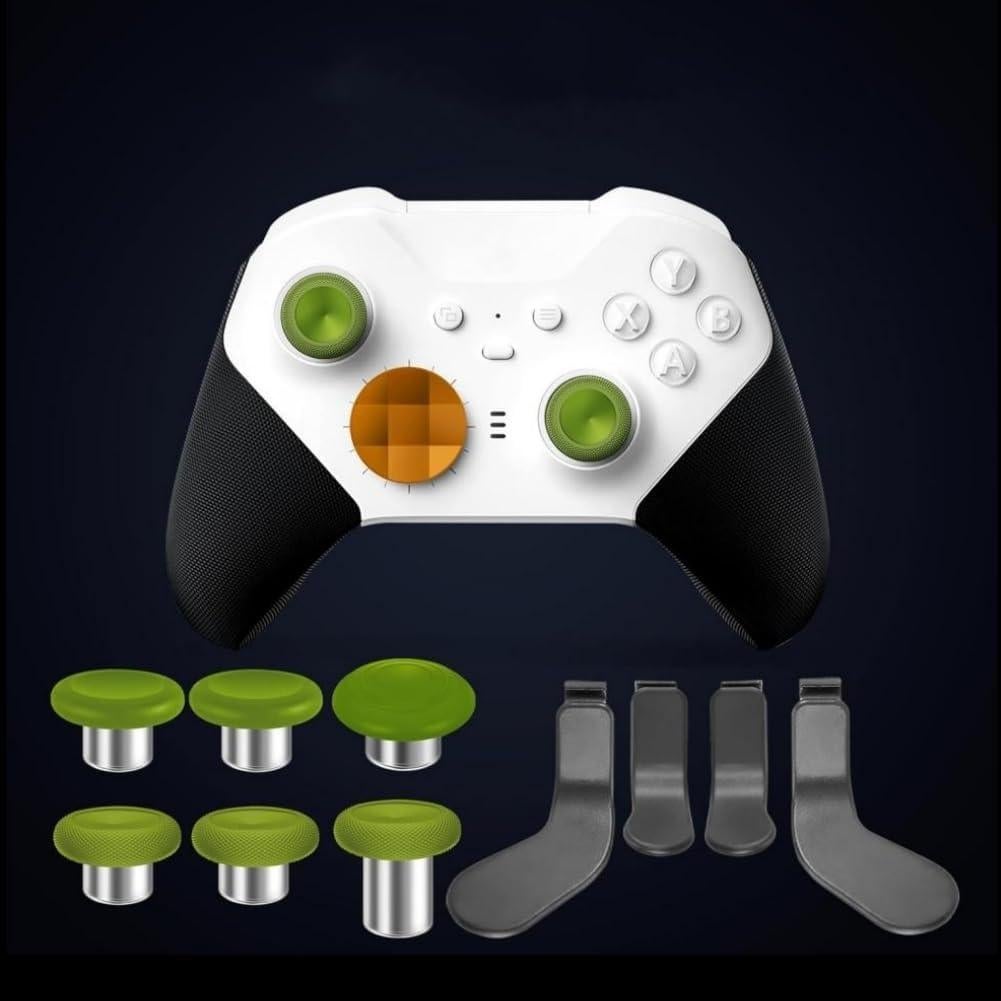 Palancas de metal Hzxkqmil para Xbox Elite Series 2, 13 piezas