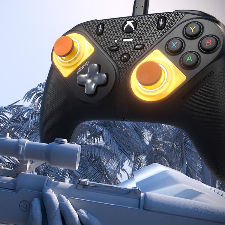 Controlador Pro Thrustmaster eSwap S Crystal Orange - Xbox/PC