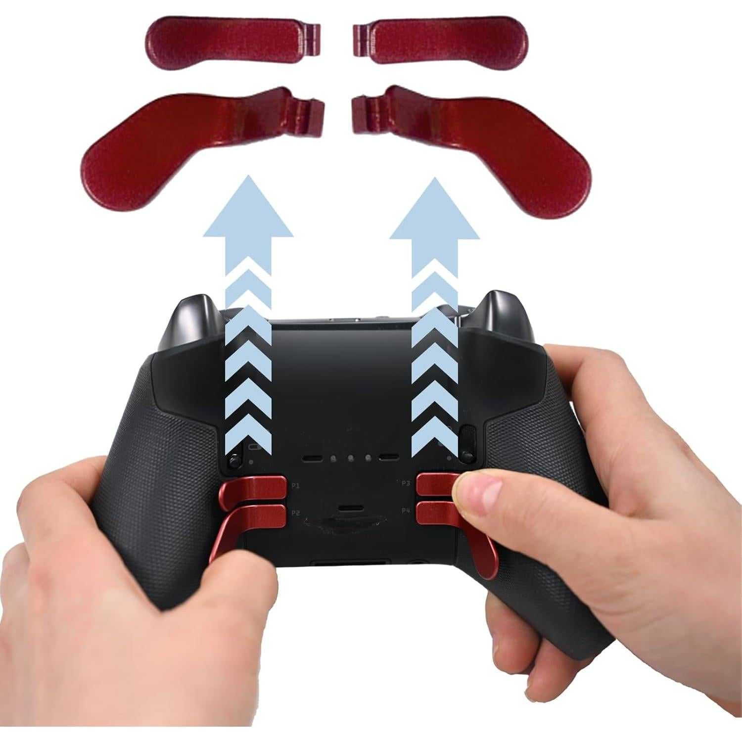 Kit 9 en 1 Accesorios Xbox Elite Series 2 Rojo