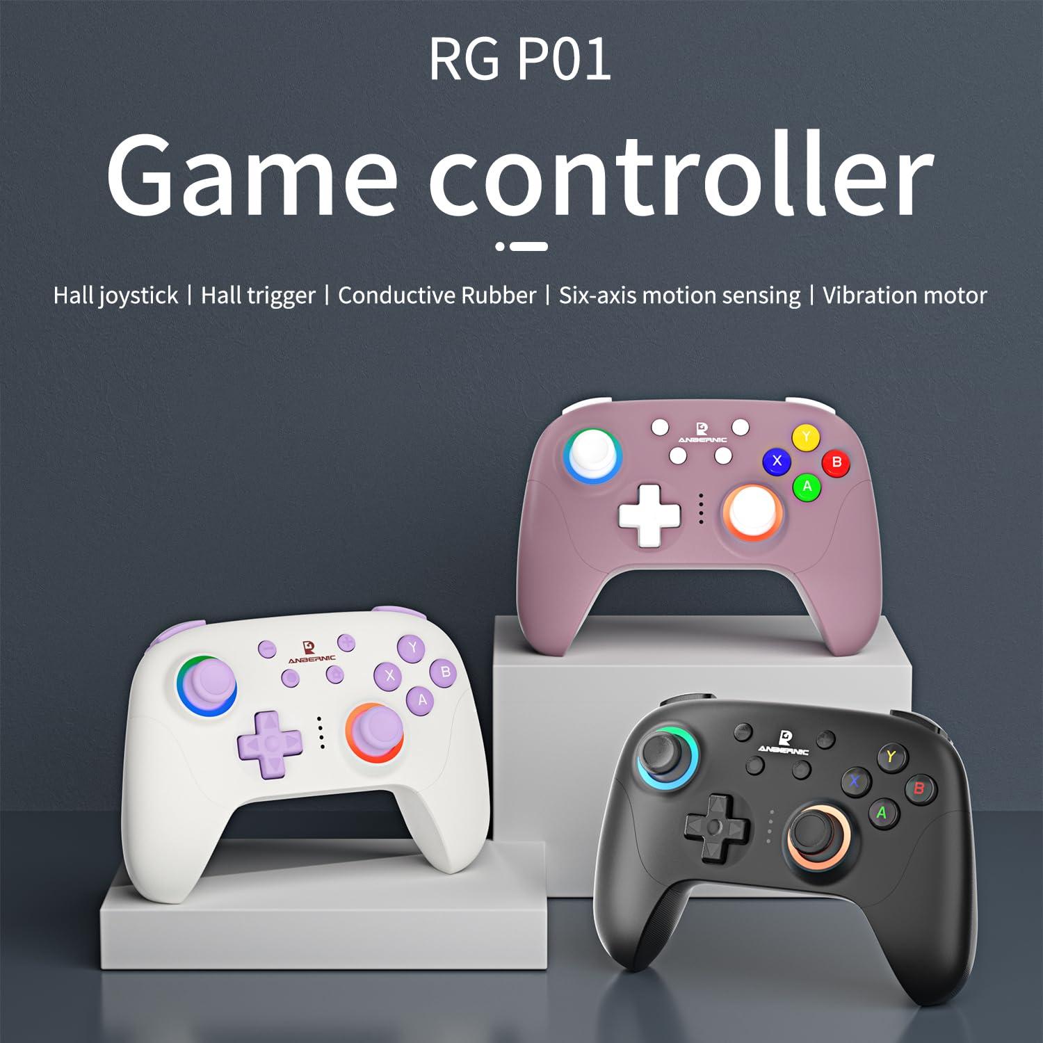 Controlador Daxceirf RG P01 Bluetooth Inalámbrico para Juegos
