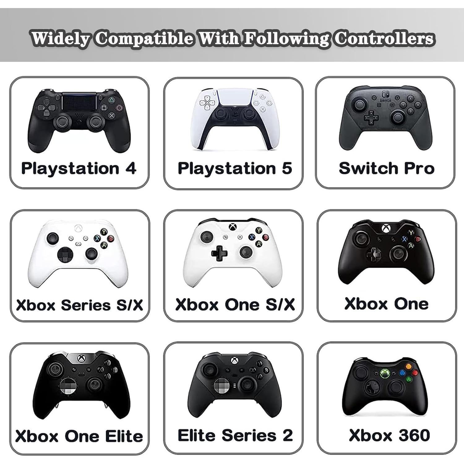 Anillos de Precisión 24PCS para Controladores Xbox y PS4/PS5