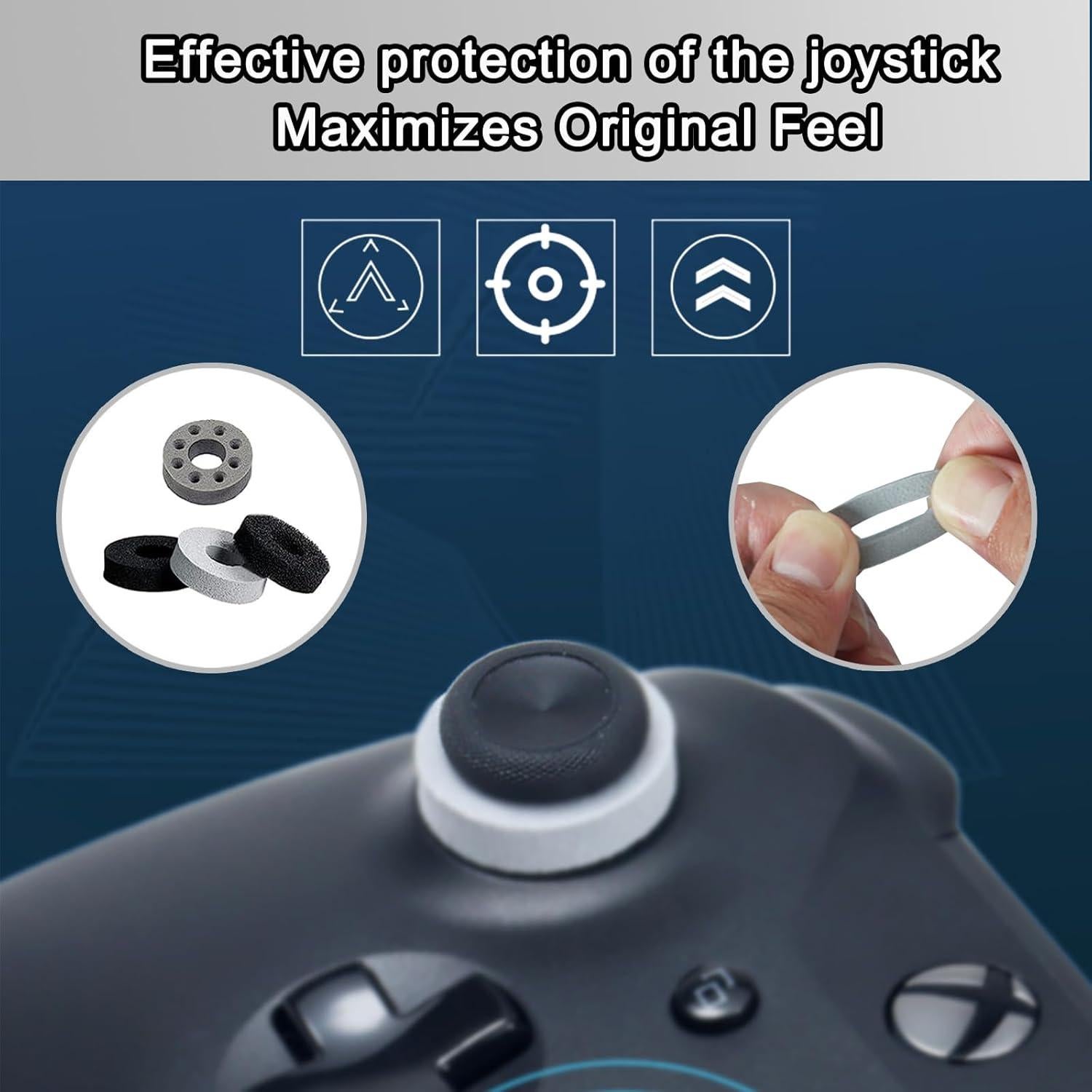Anillos de Precisión 24PCS para Controladores Xbox y PS4/PS5