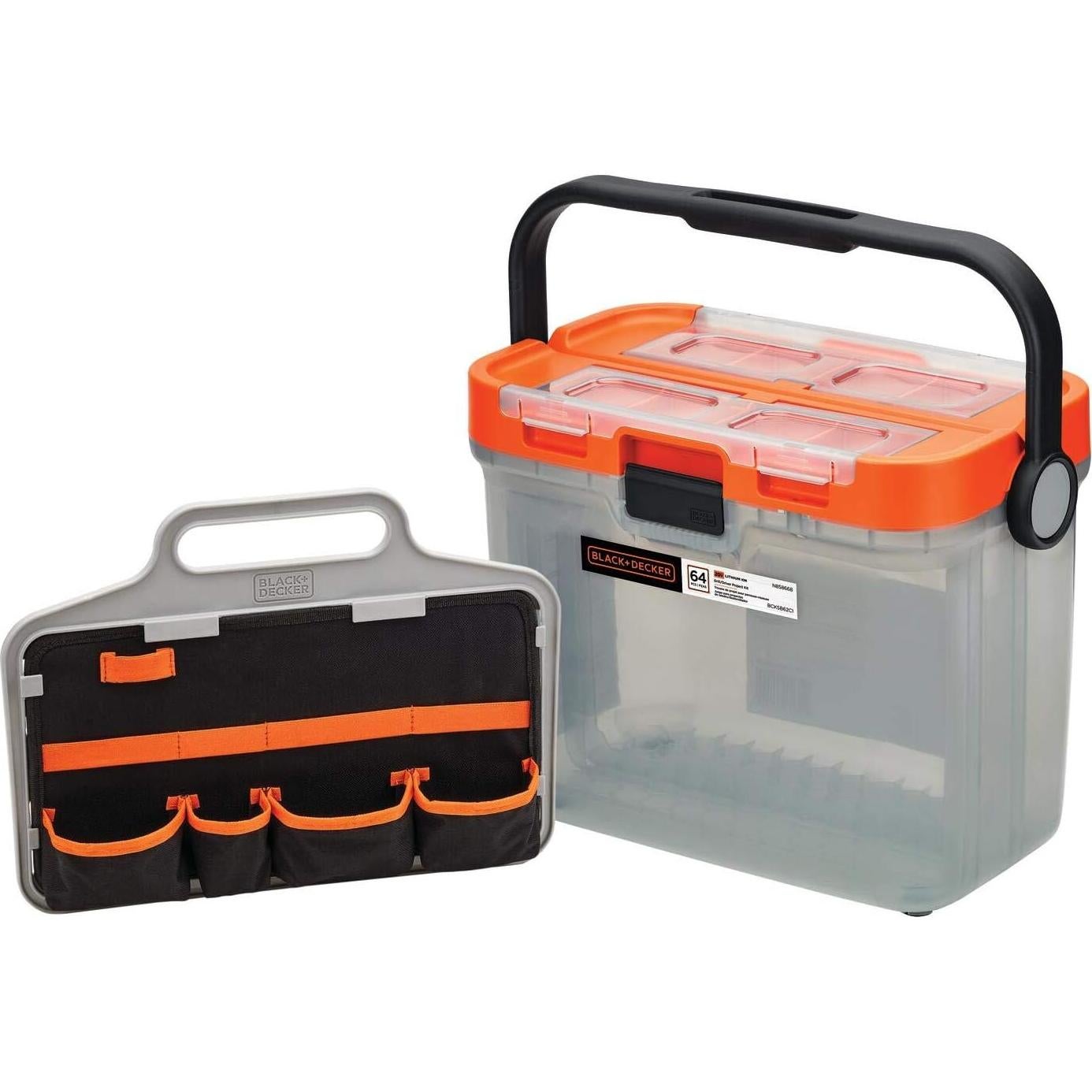 20V MAX Drill with Home Tool Kit, 64-Piece (BCKSB62C1)