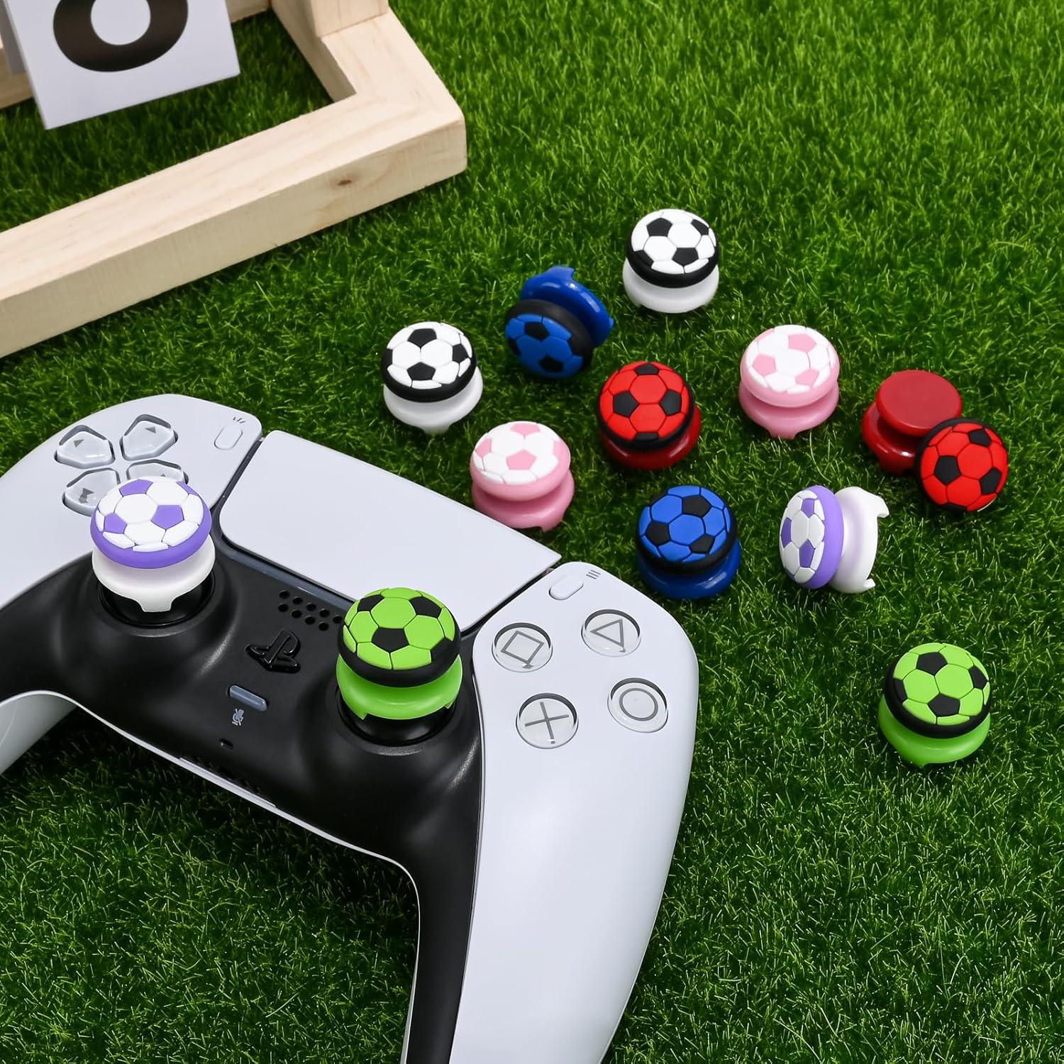 Tapas de Agarre para Pulgar DLseego Rojo para PS5 y Xbox