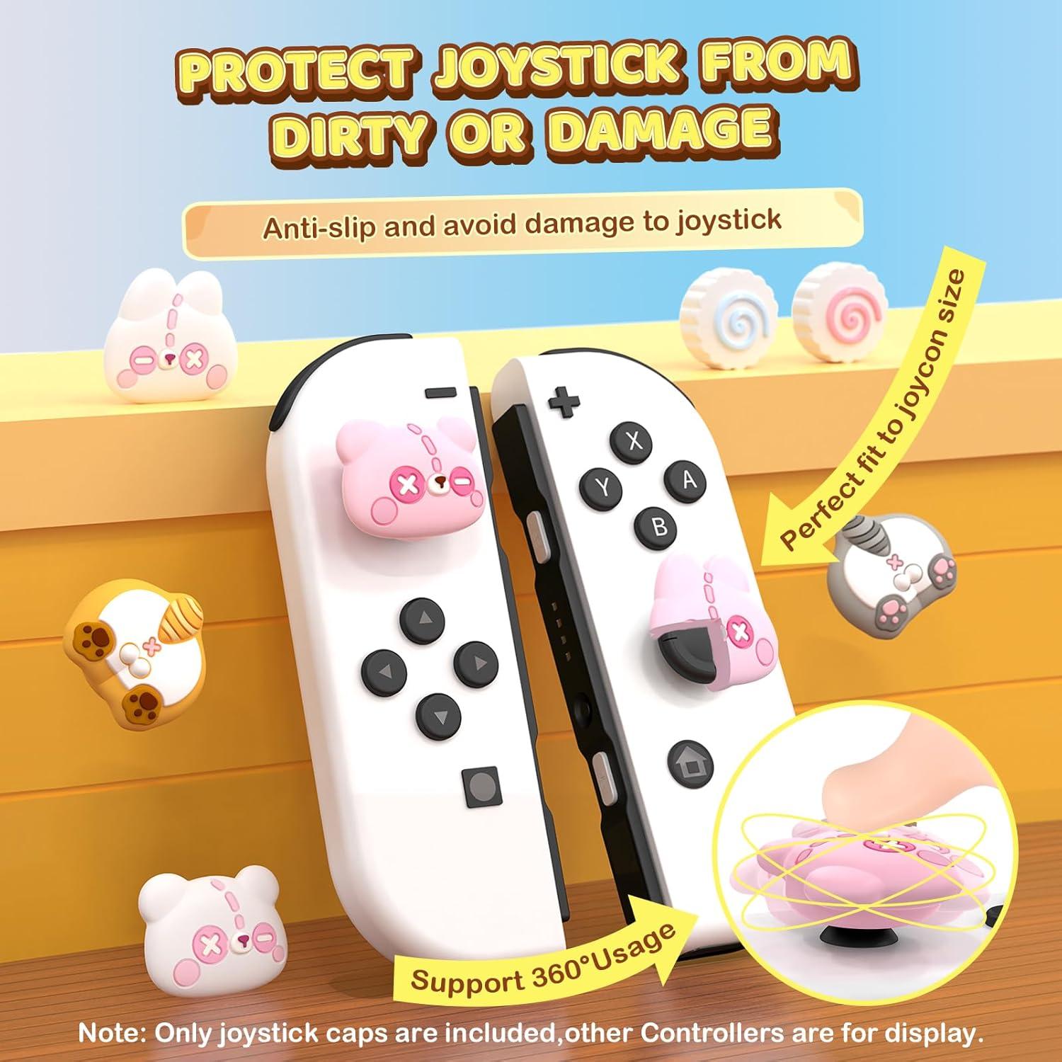 Tapa de Joystick Silicona WEUTOP para Switch Kamaboko