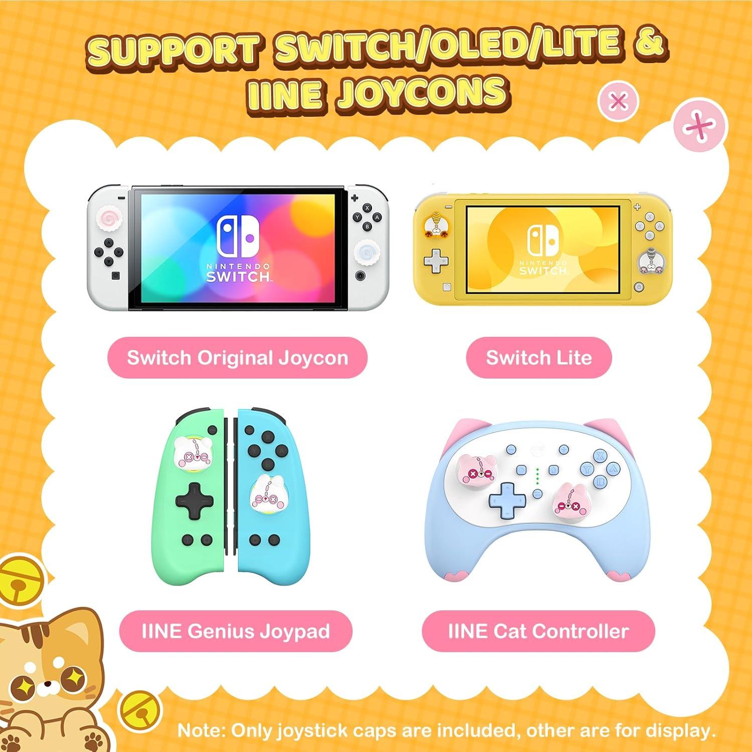 Tapa de Joystick Silicona WEUTOP para Switch Kamaboko