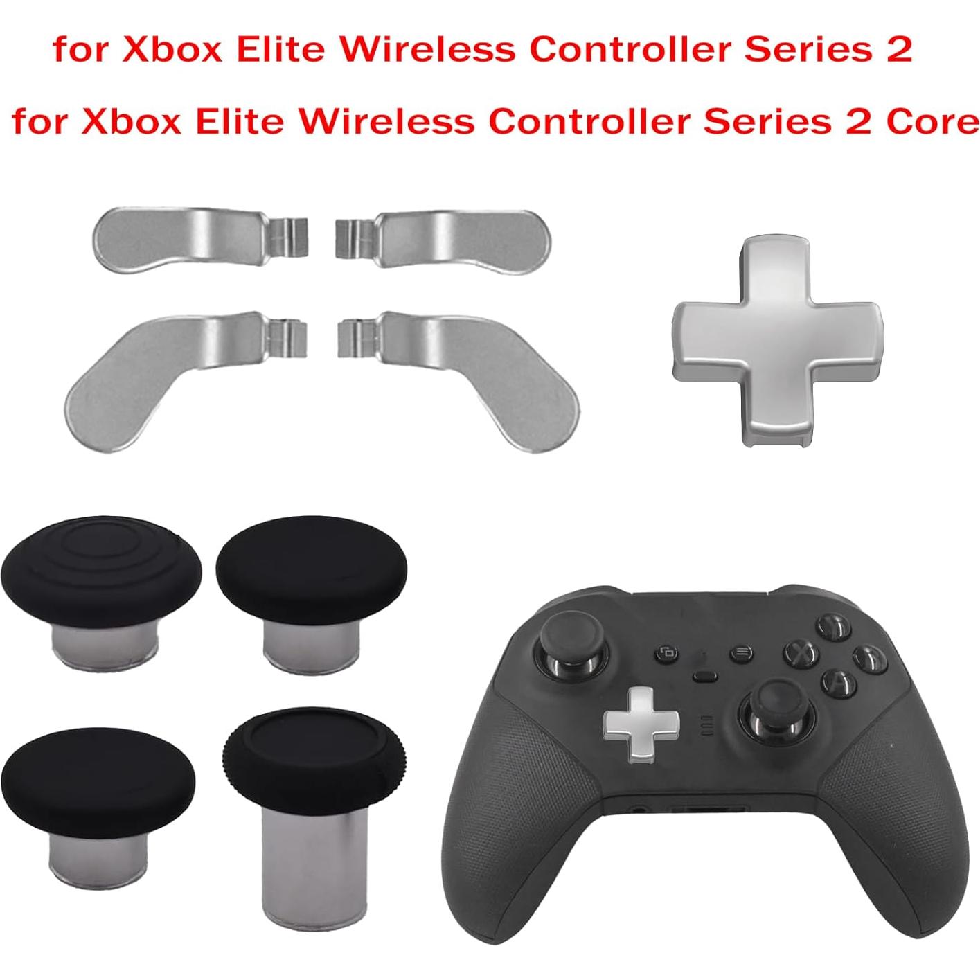 Kit 9 en 1 para Controlador Xbox Elite 2 - Plata
