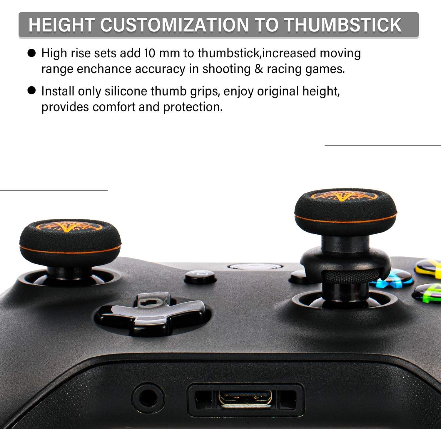 Extensor y Cubierta de Silicona para Controlador Xbox - PlayRealm