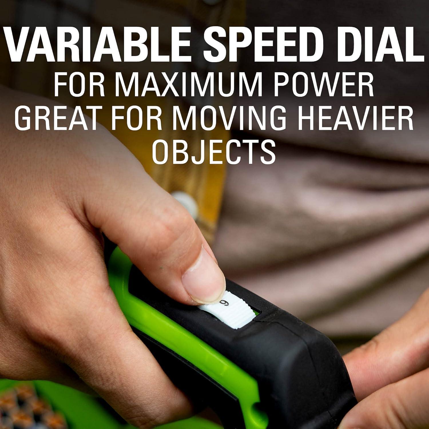 Soplador de Hojas Greenworks 40V 241,4 km/h Ligero y Silencioso