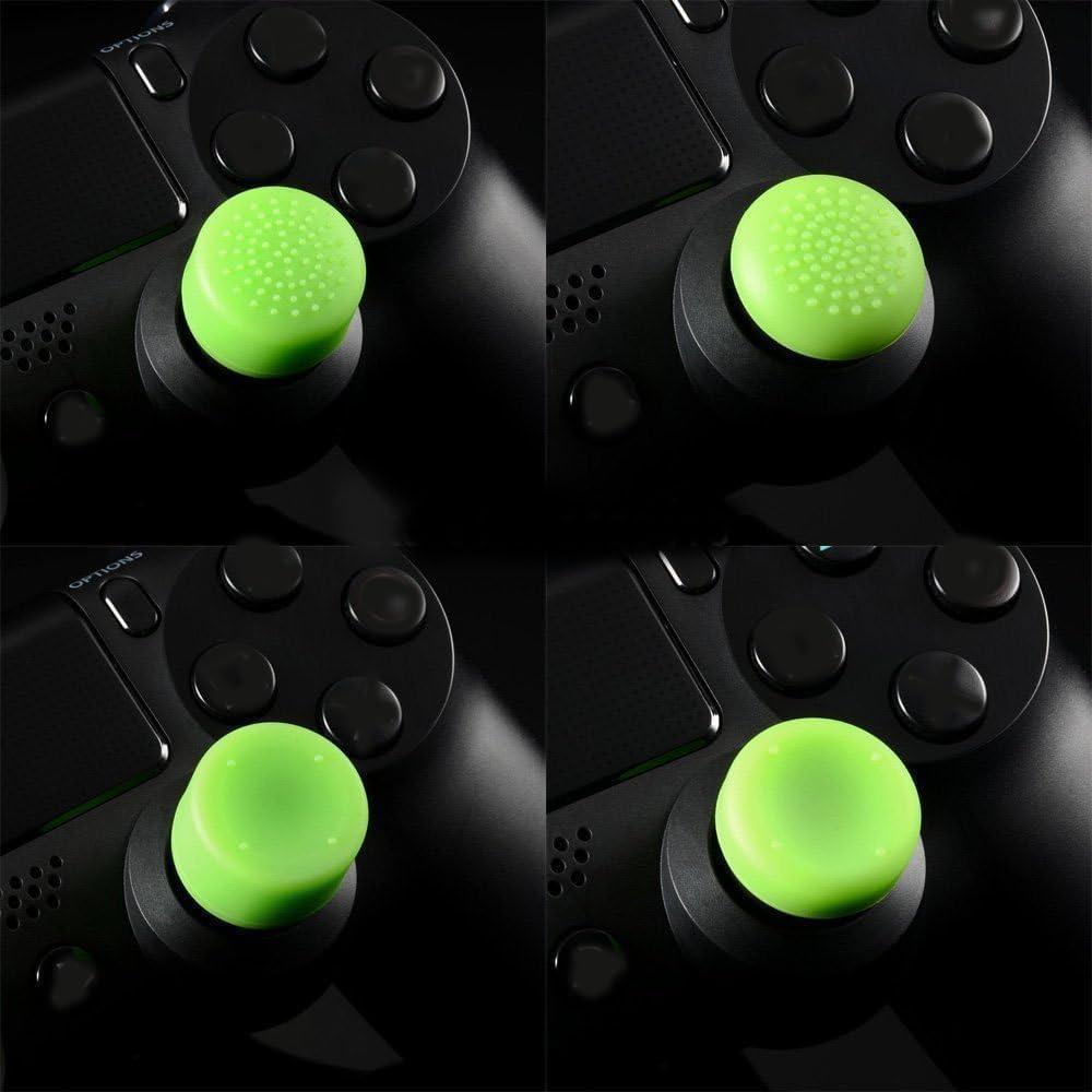 Paquete de 8 Gomas de Pulgar Ambertown Verde para Joystick