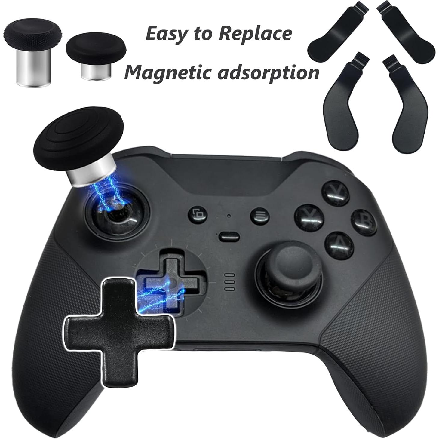 Kit 9 en 1 para Controlador Xbox Elite 2 Core - Negro