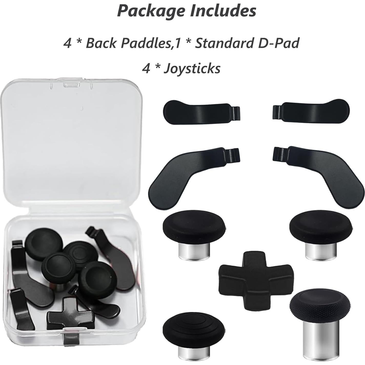 Kit 9 en 1 para Controlador Xbox Elite 2 Core - Negro