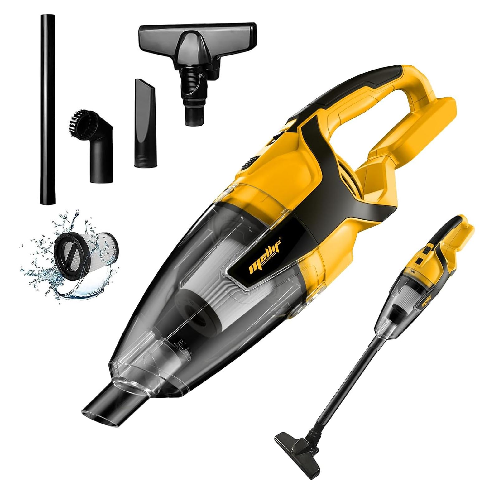 Aspiradora de Mano Inalámbrica MORCLIN VC-DCB20 120W HEPA 600ml