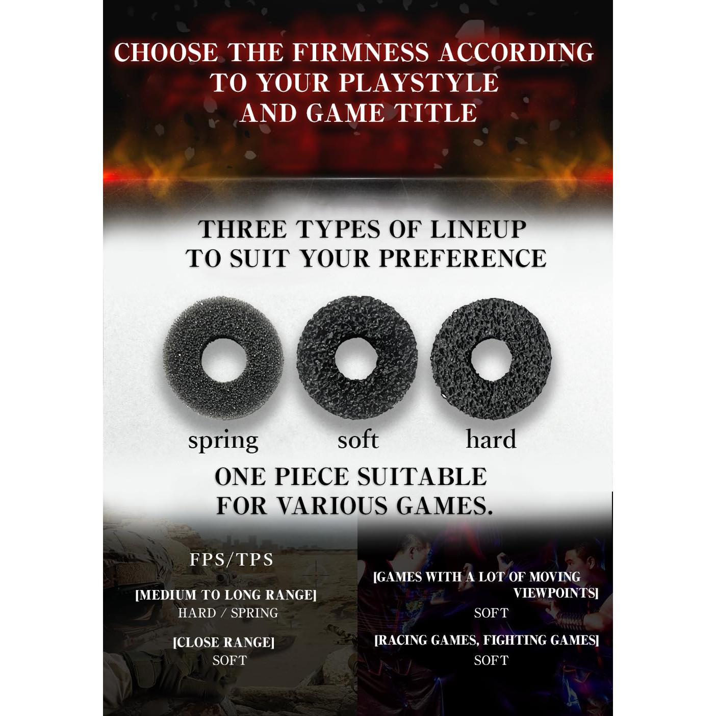 Anillos de Precisión OniAim Demonio Gris para Controladores