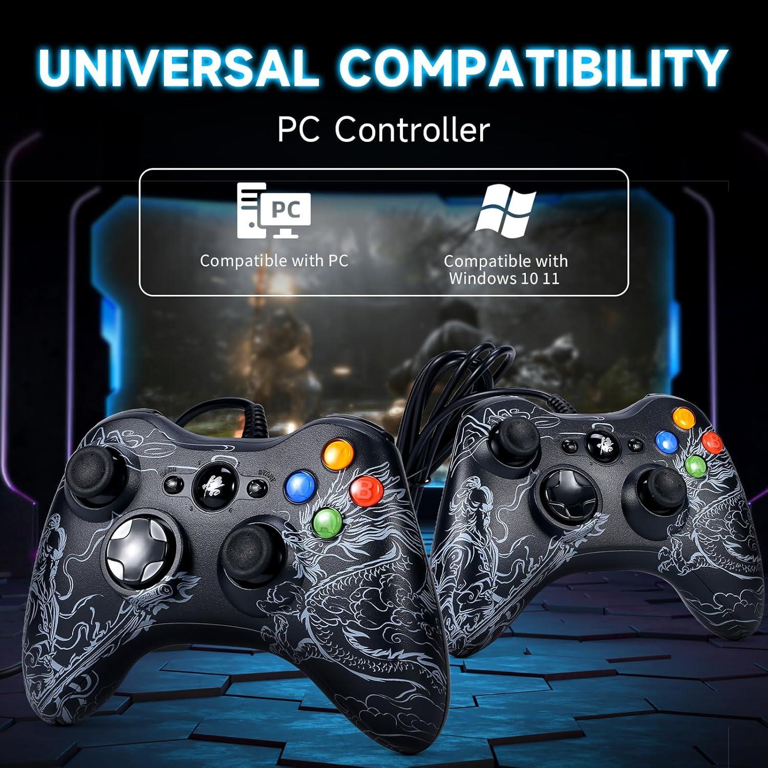 Controlador PC BRHE Conectado para Gaming Ergonomico